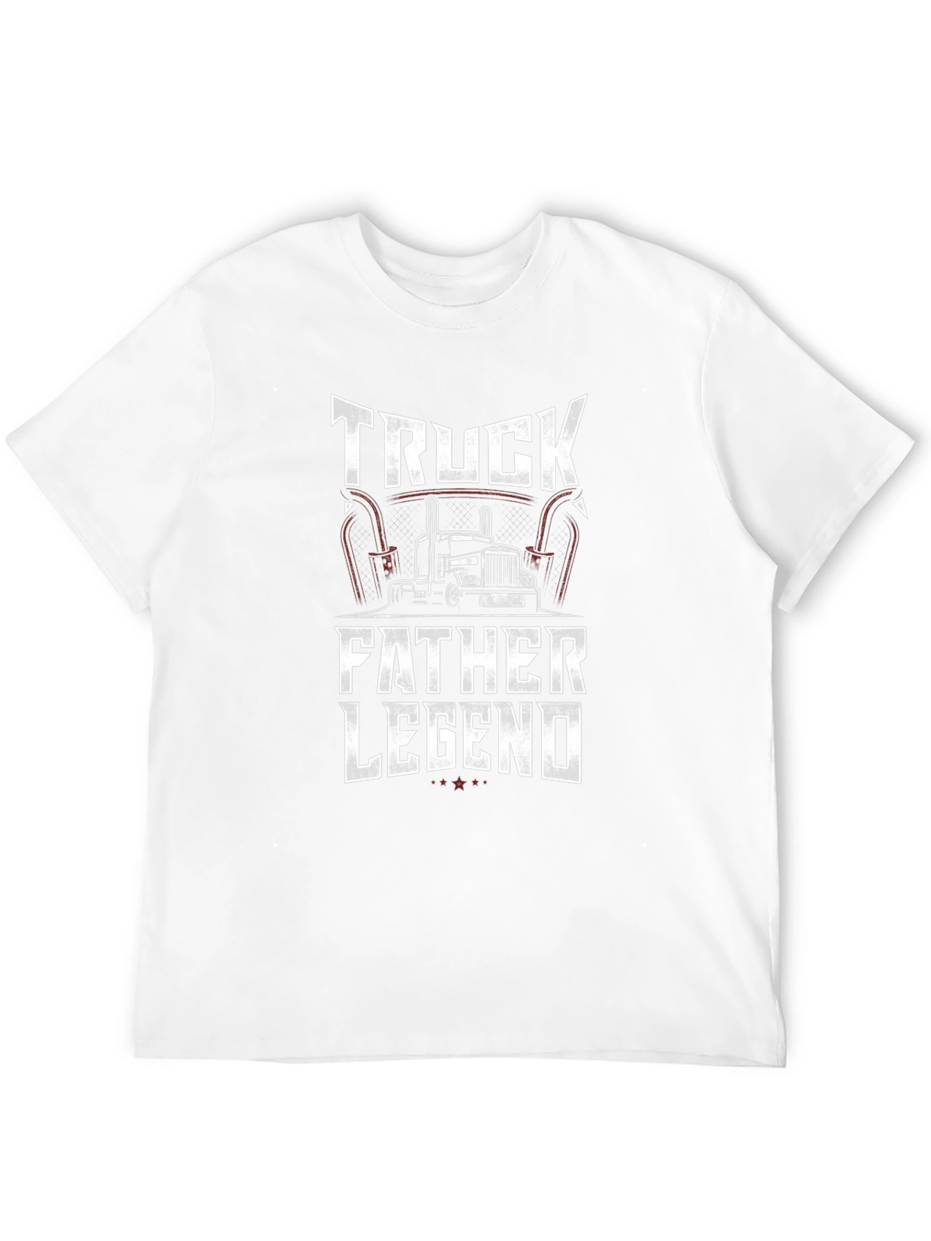 Truck Father Legend Black Graphic Tee