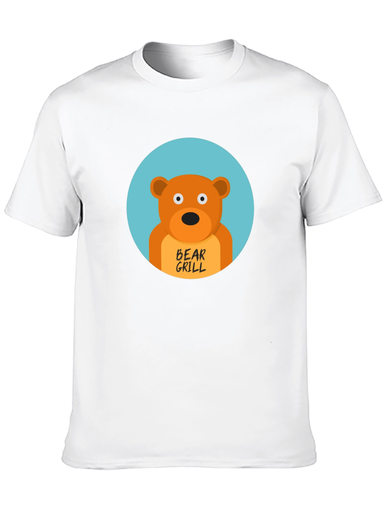 Bear Grill Funny Graphic T-Shirt