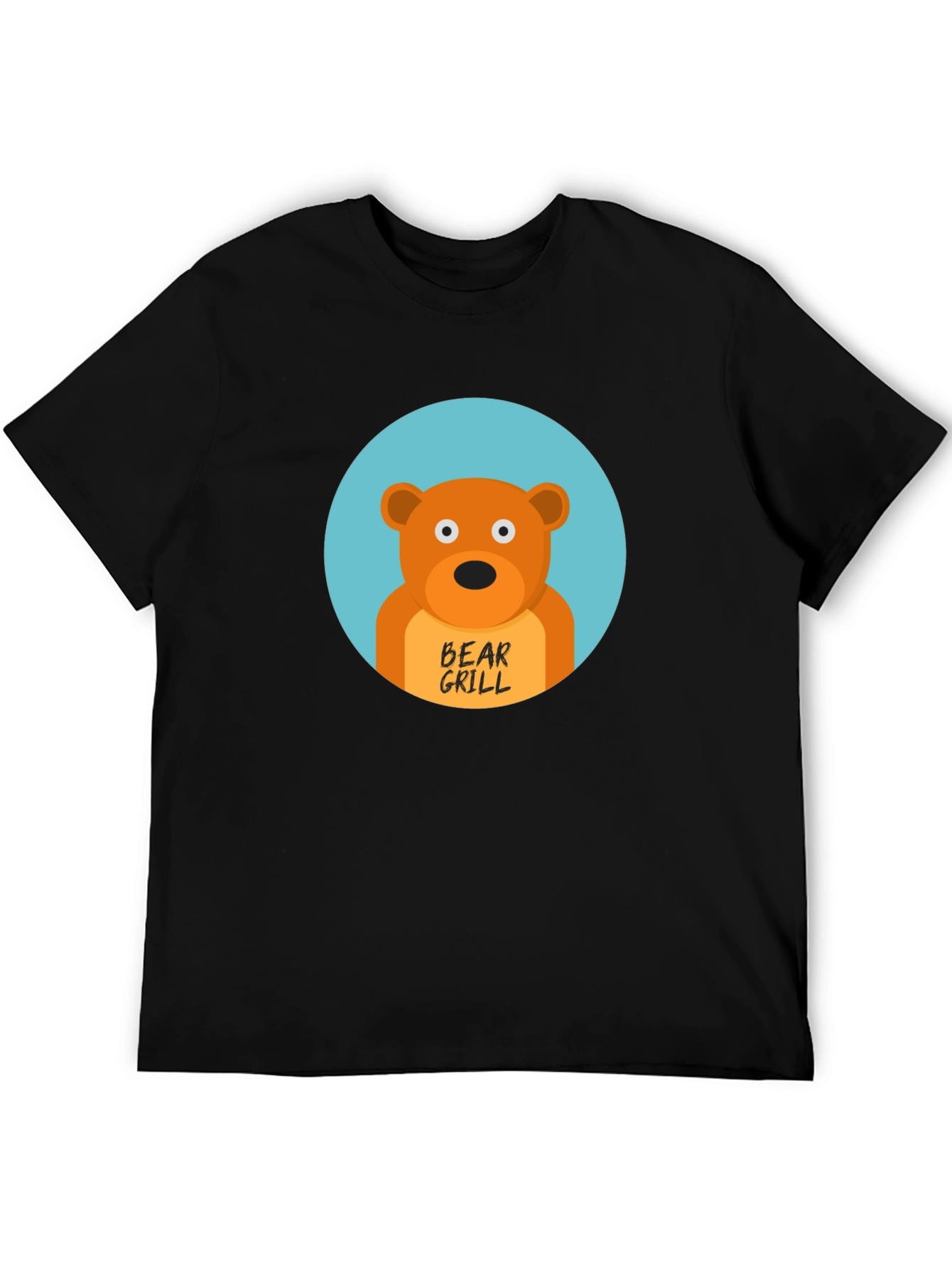 Bear Grill Funny Graphic T-Shirt