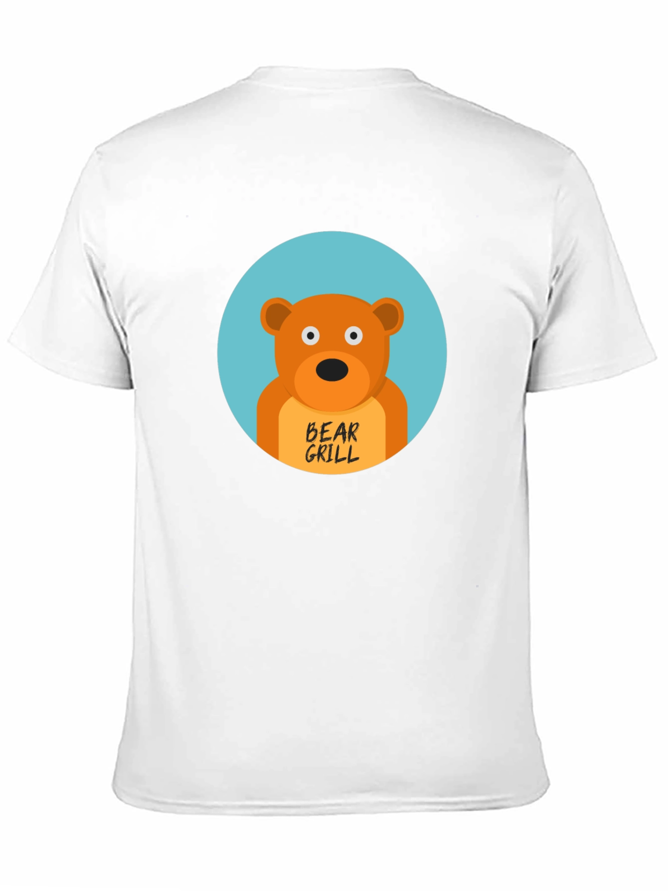 Bear Grill Funny Graphic T-Shirt