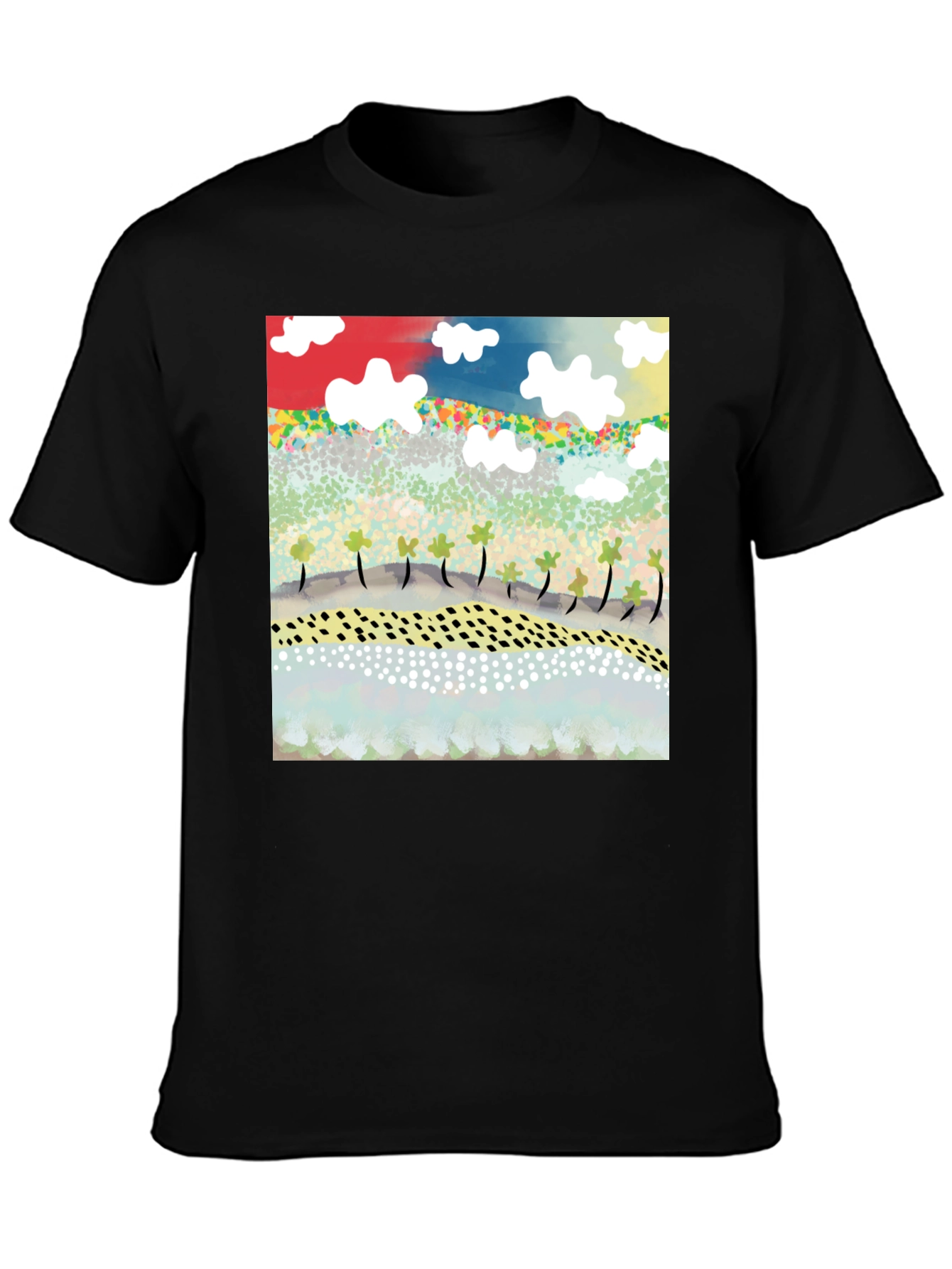 Abstract Landscape Tee