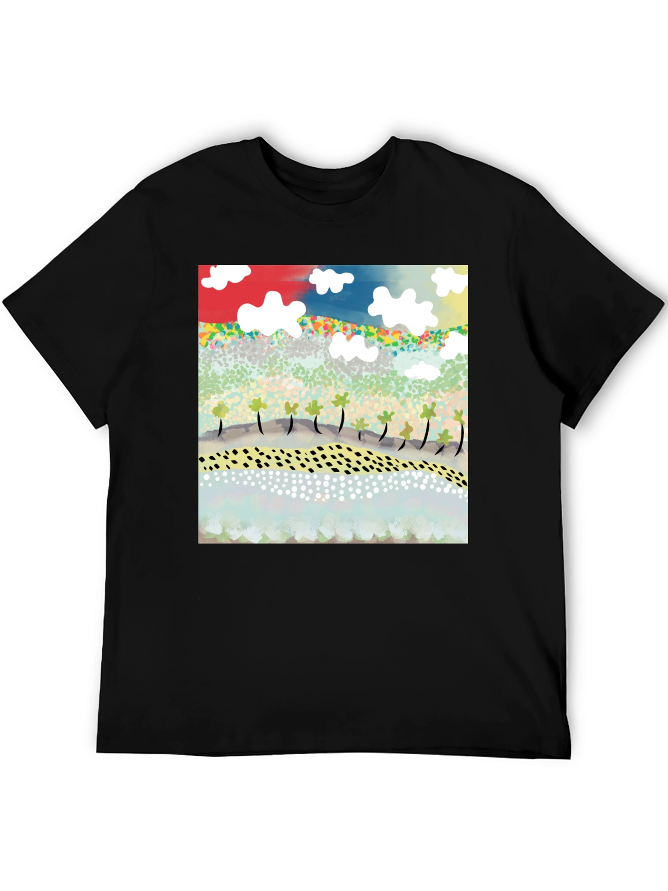 Abstract Landscape Tee