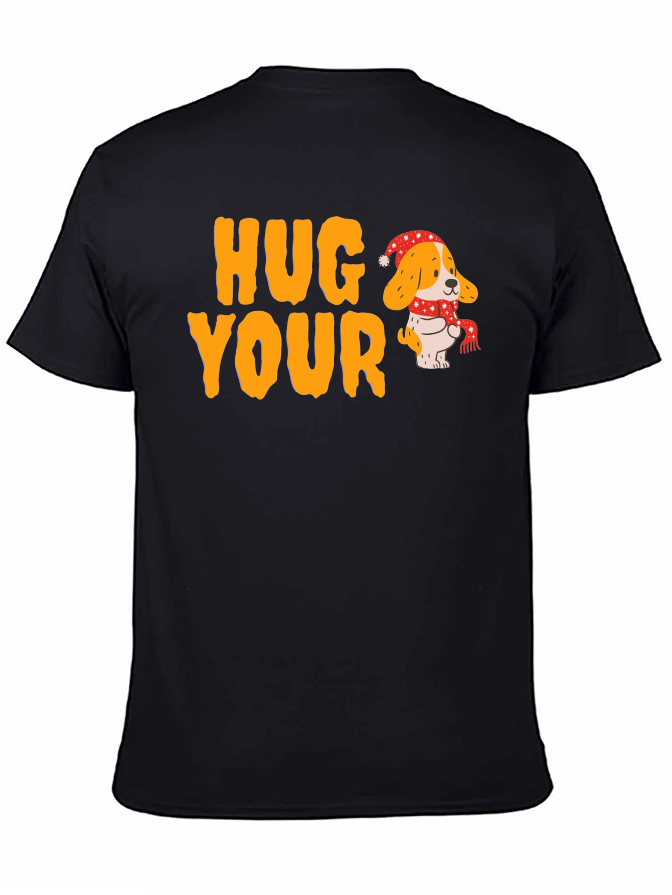 Hug Your Dog T-Shirt Holiday Beagle Tee