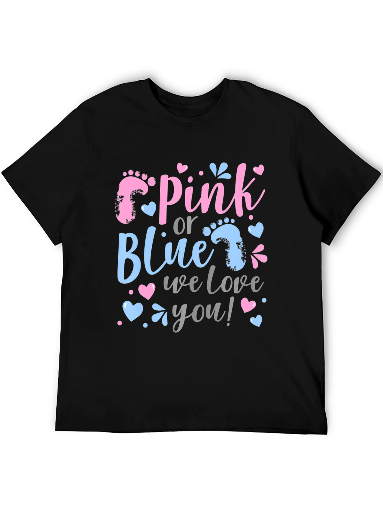 Pink or Blue Gender Reveal T-Shirt
