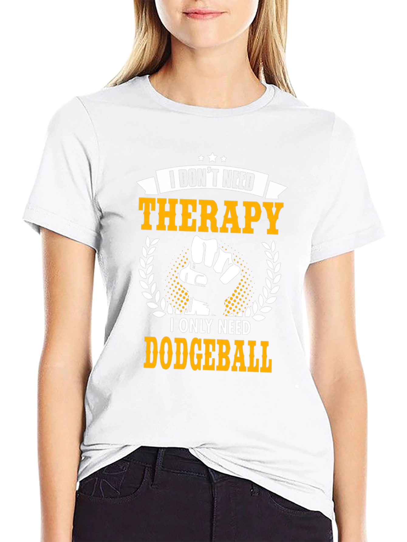 Dodgeball Therapy T-Shirt - Funny Sport Tee