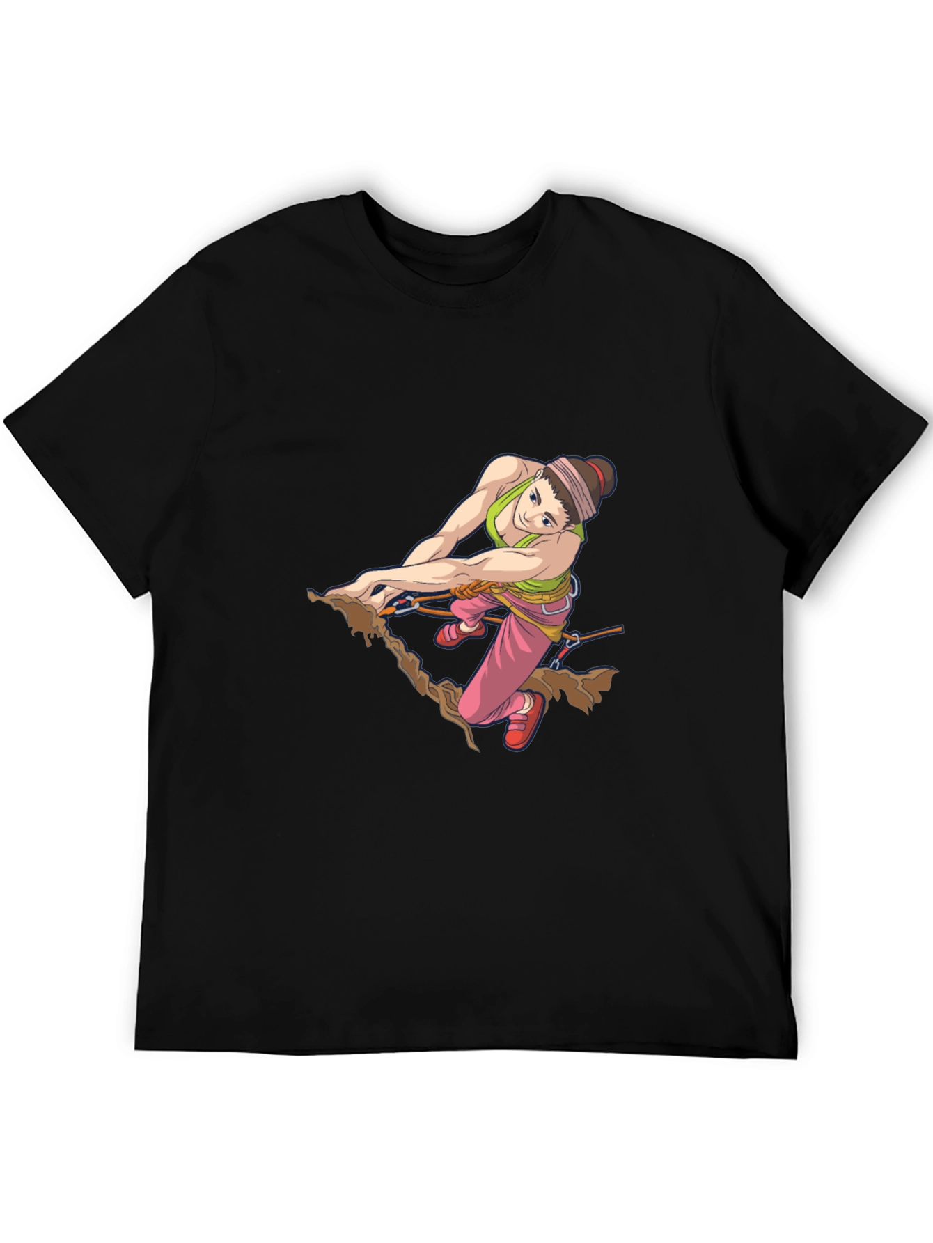 Rock Climbing Girl Graphic Tee