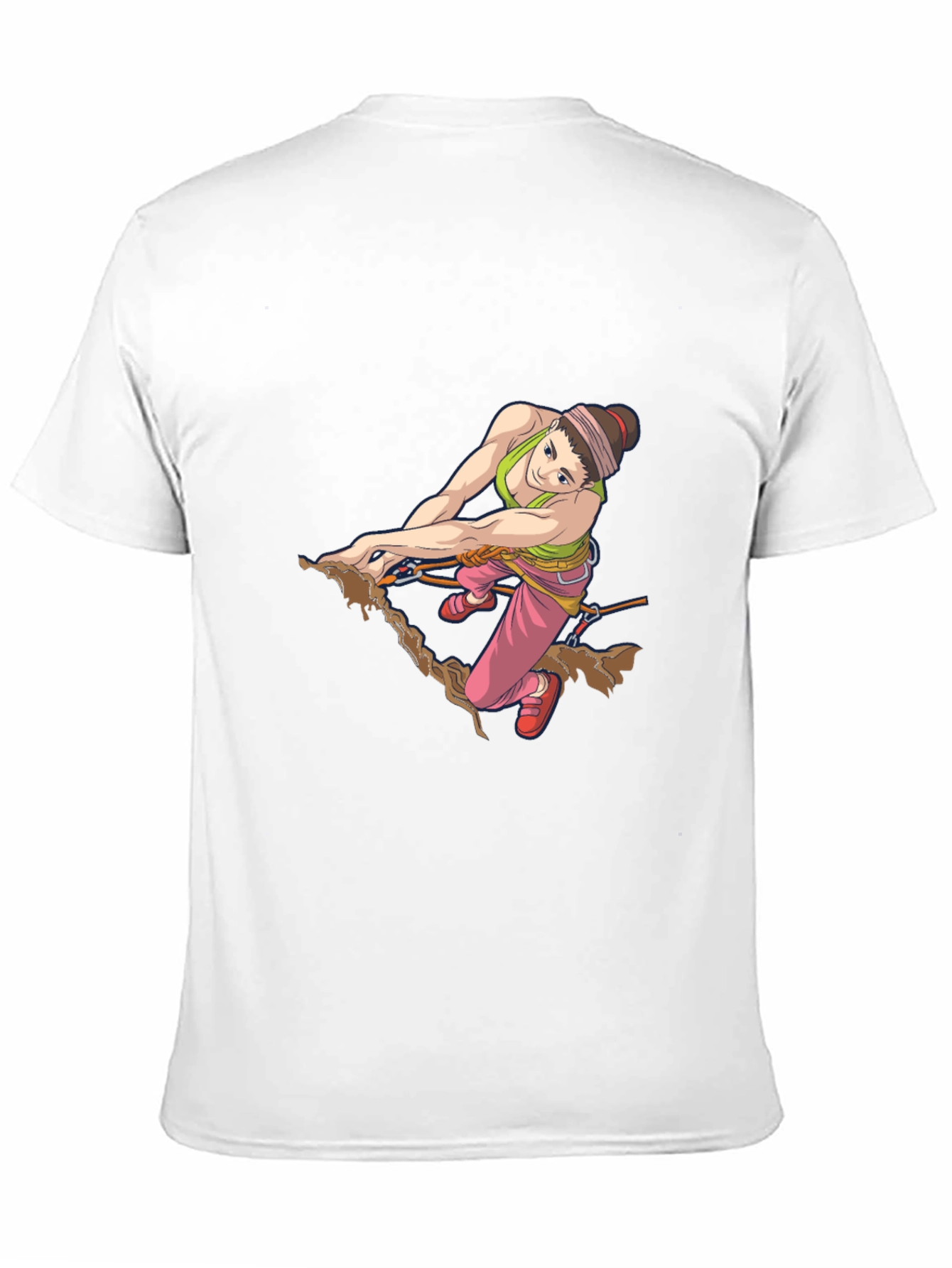 Rock Climbing Girl Graphic Tee