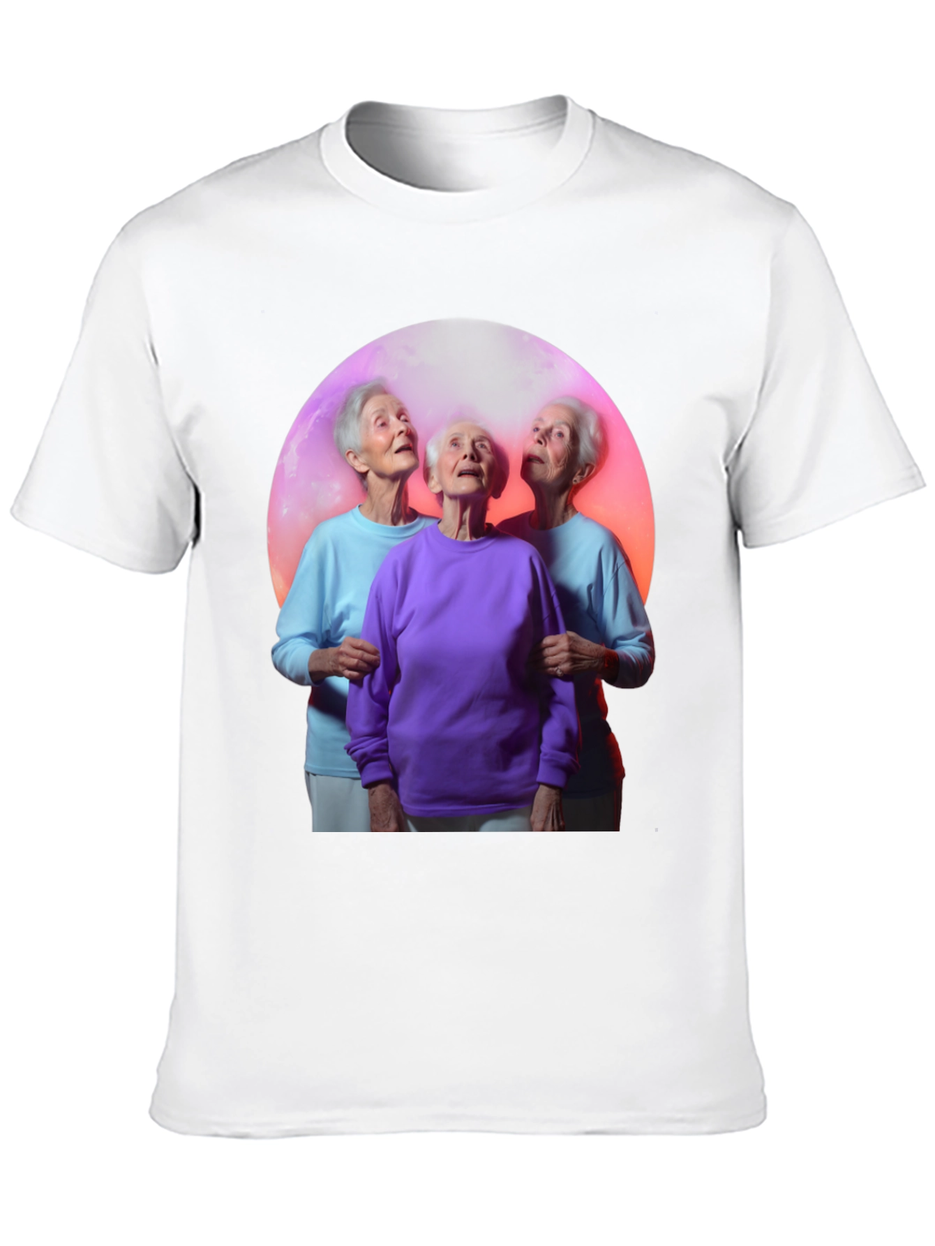 Quirky Three Grannies Graphic Tee