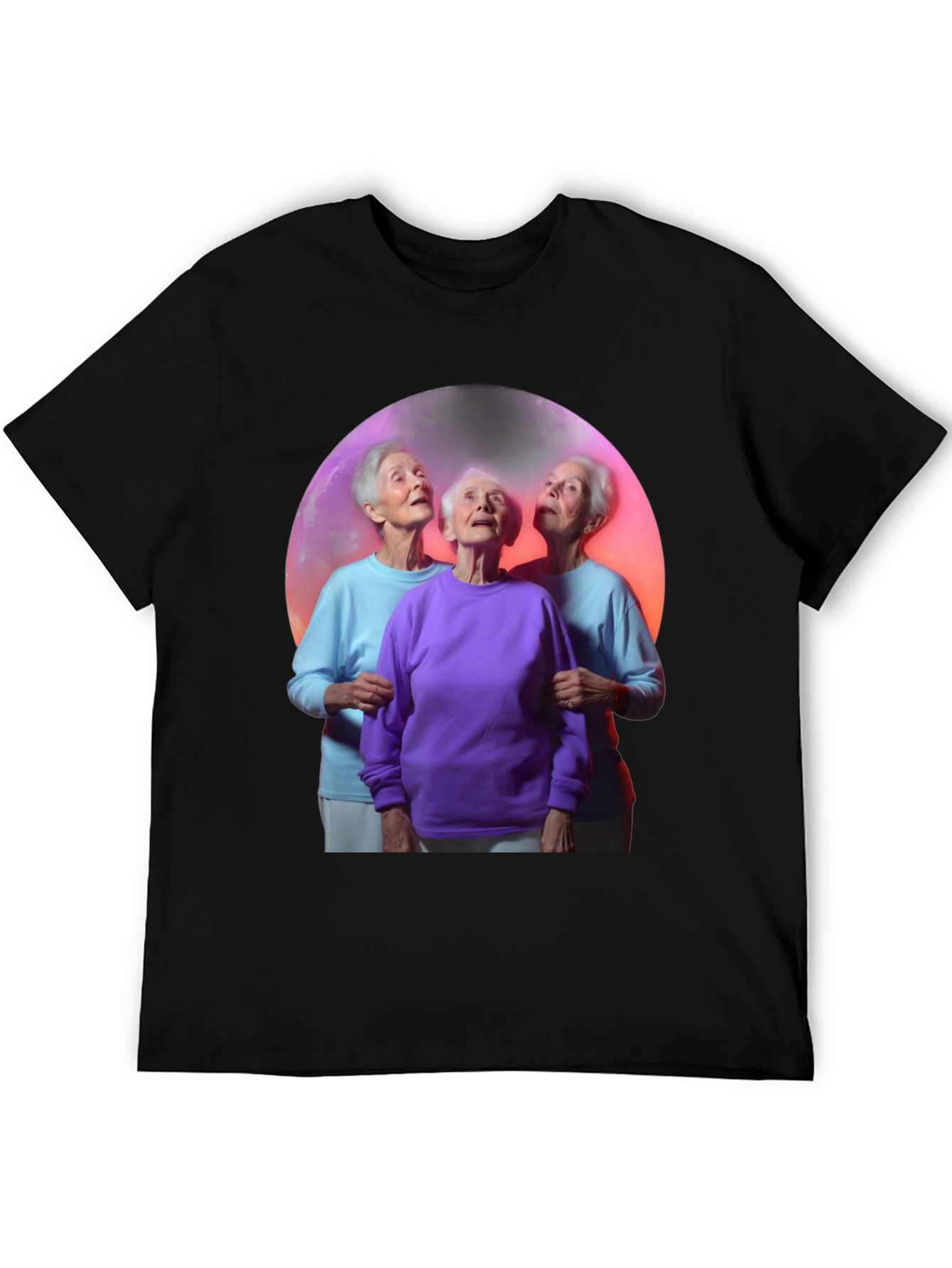 Quirky Three Grannies Graphic Tee