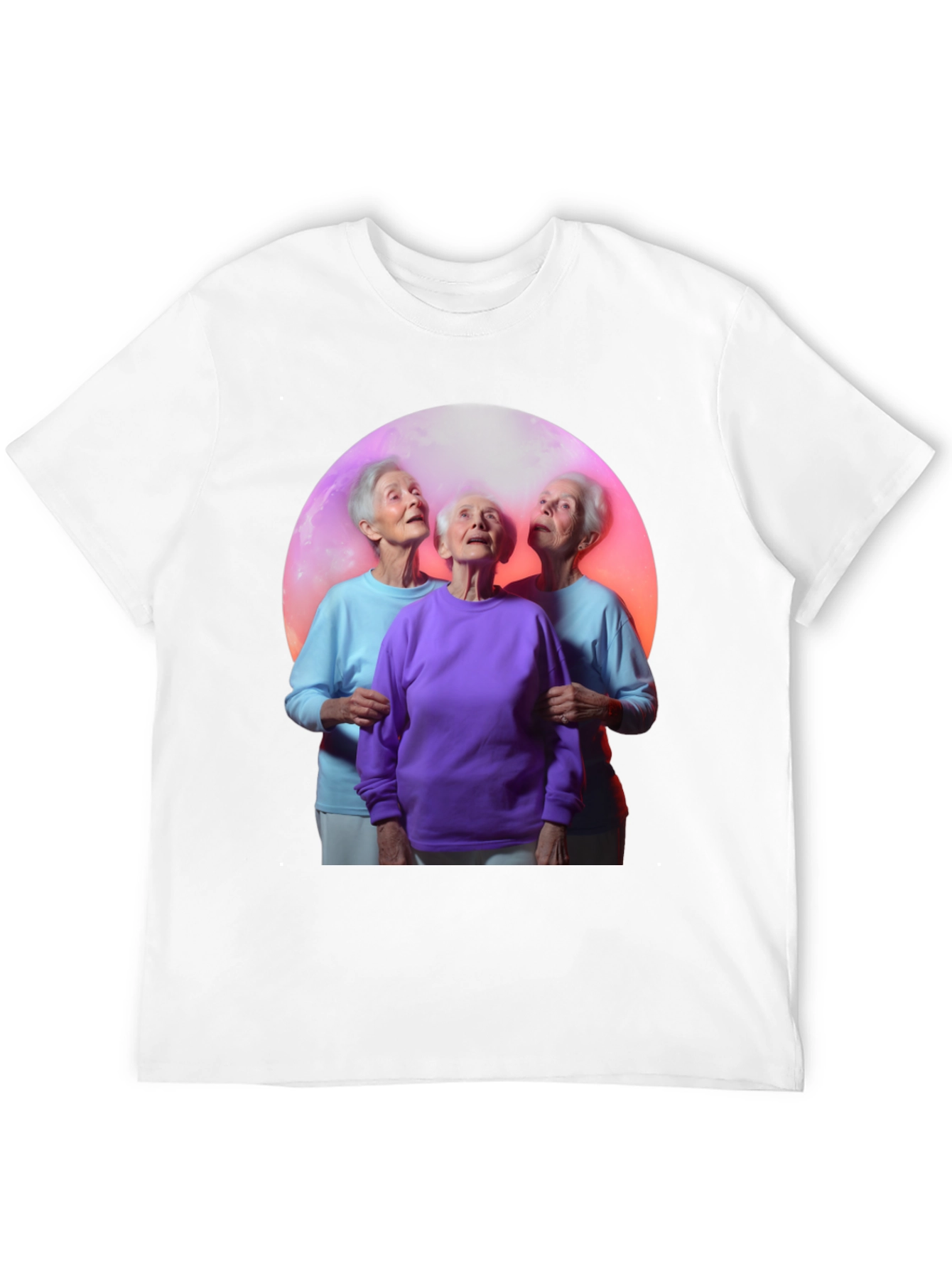 Quirky Three Grannies Graphic Tee