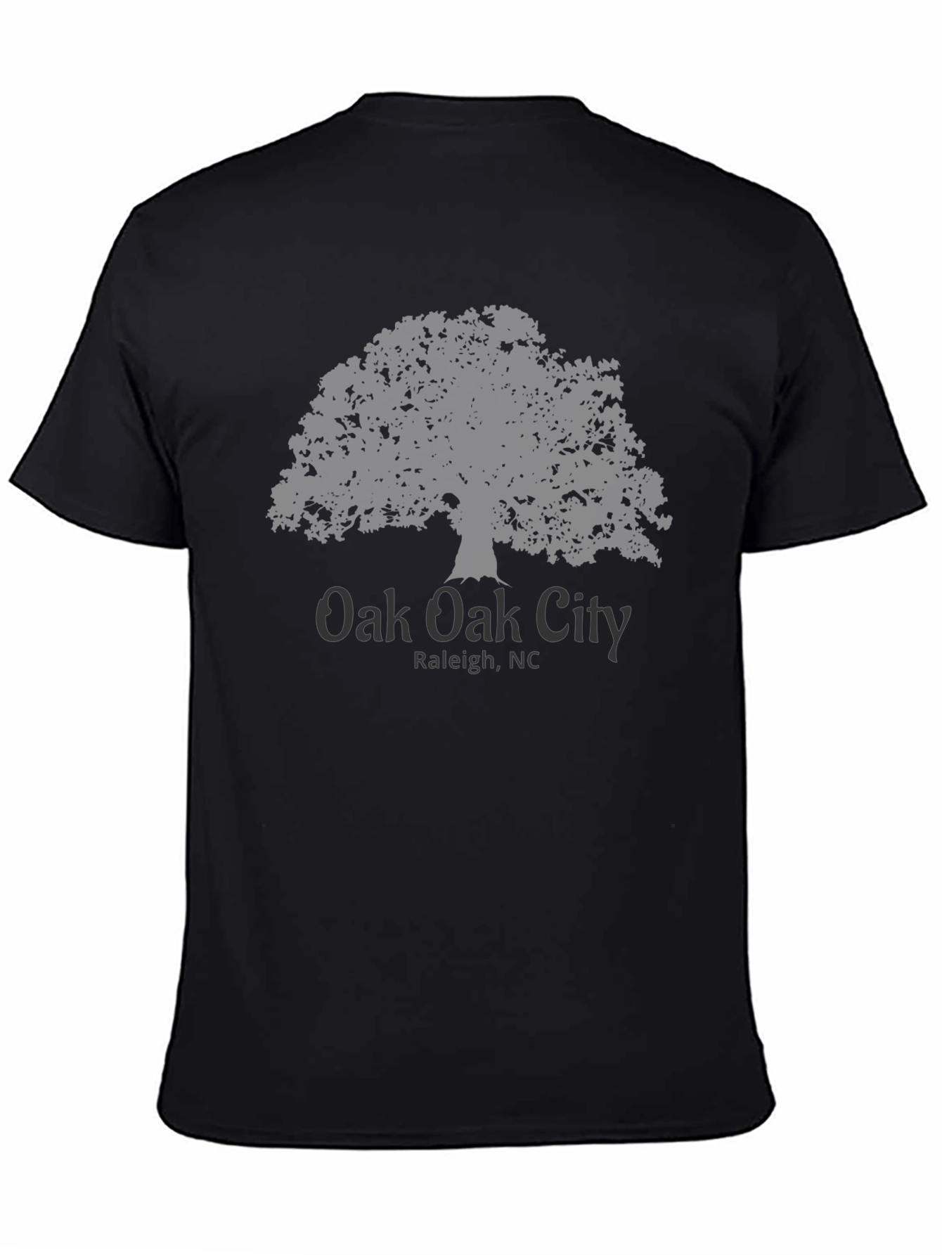Oak City Raleigh NC T-Shirt - Mens Graphic Tee