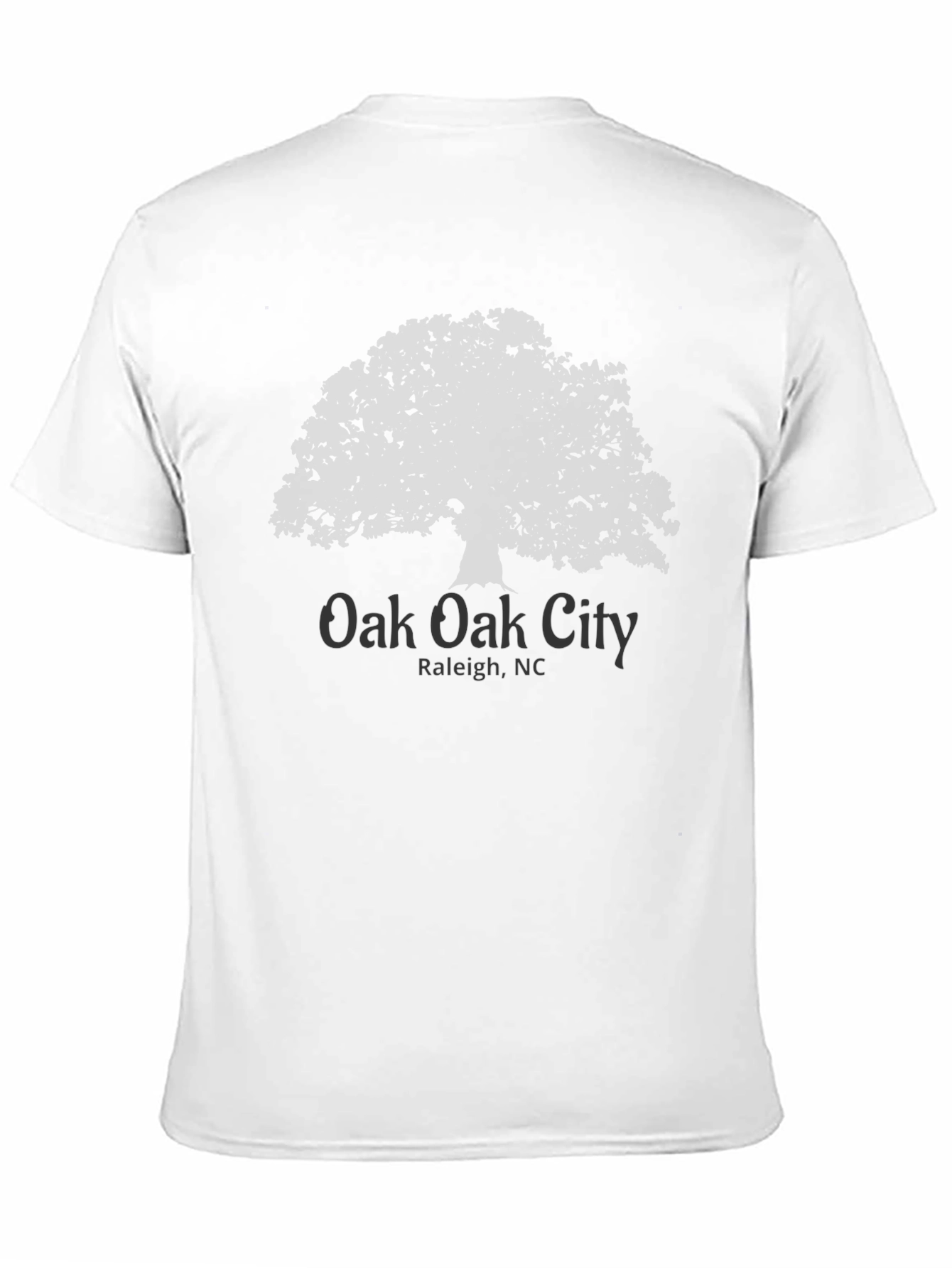 Oak City Raleigh NC T-Shirt - Mens Graphic Tee
