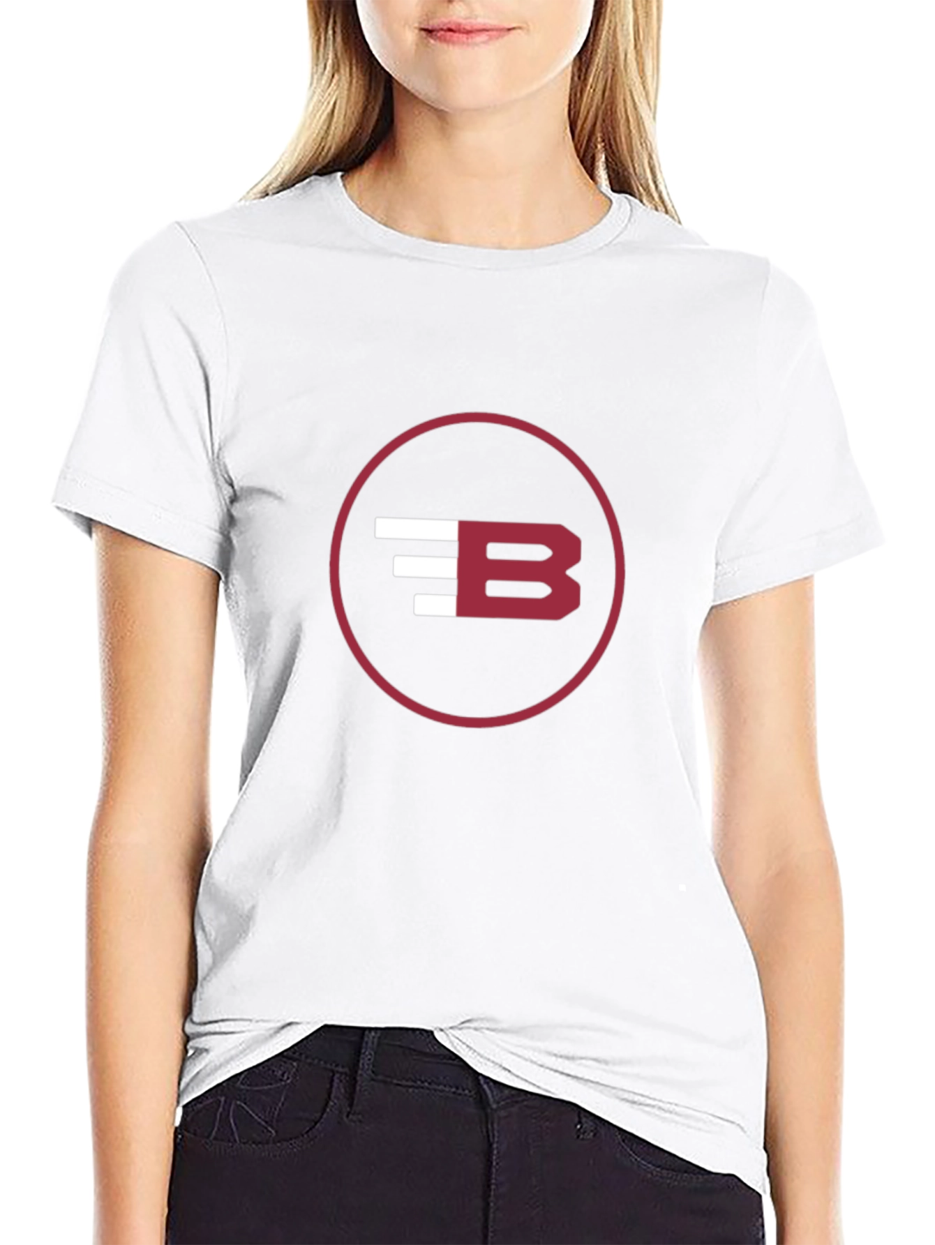 Modern Black Graphic Tee