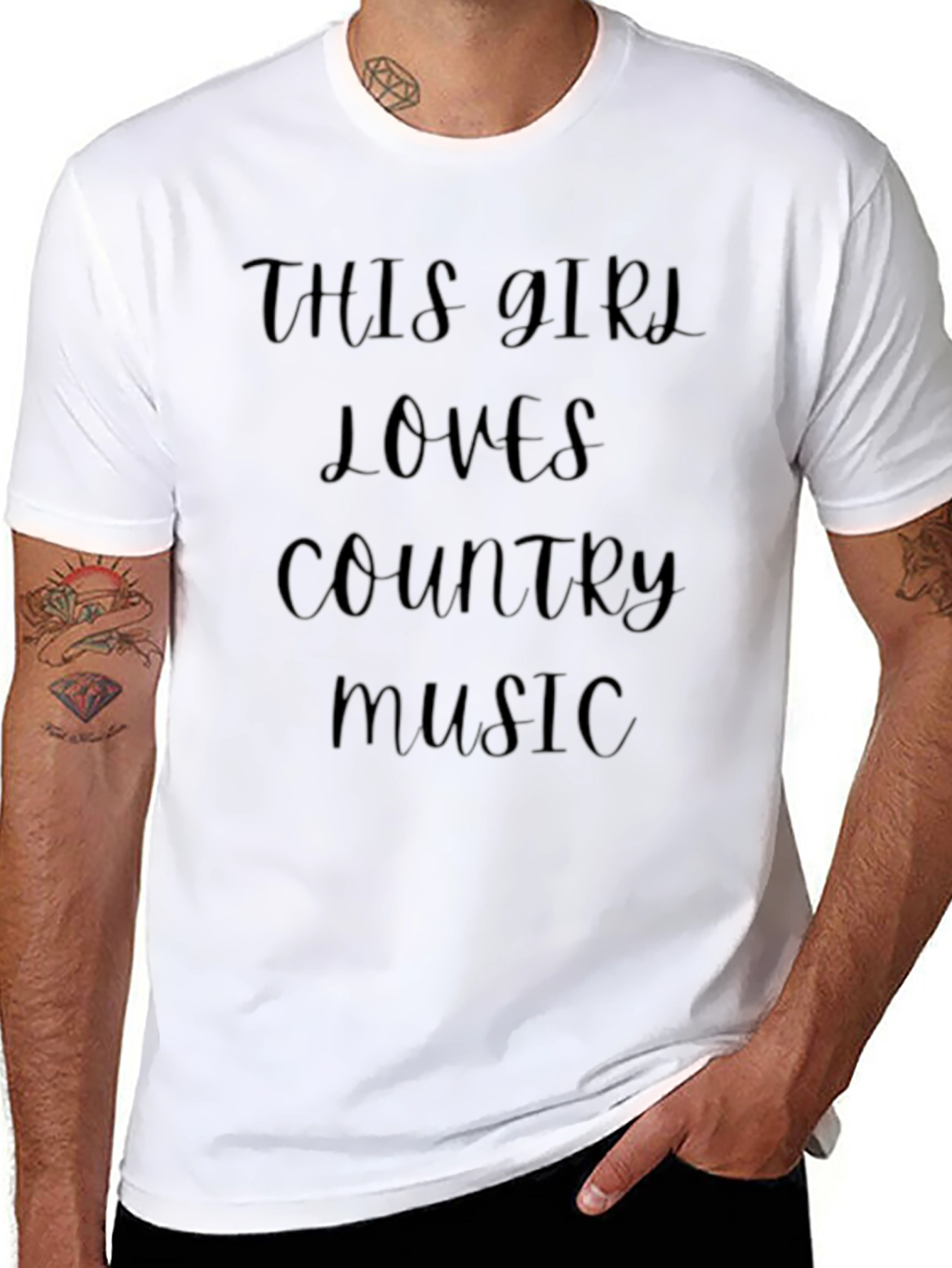 Country Music Lover Graphic T-Shirt