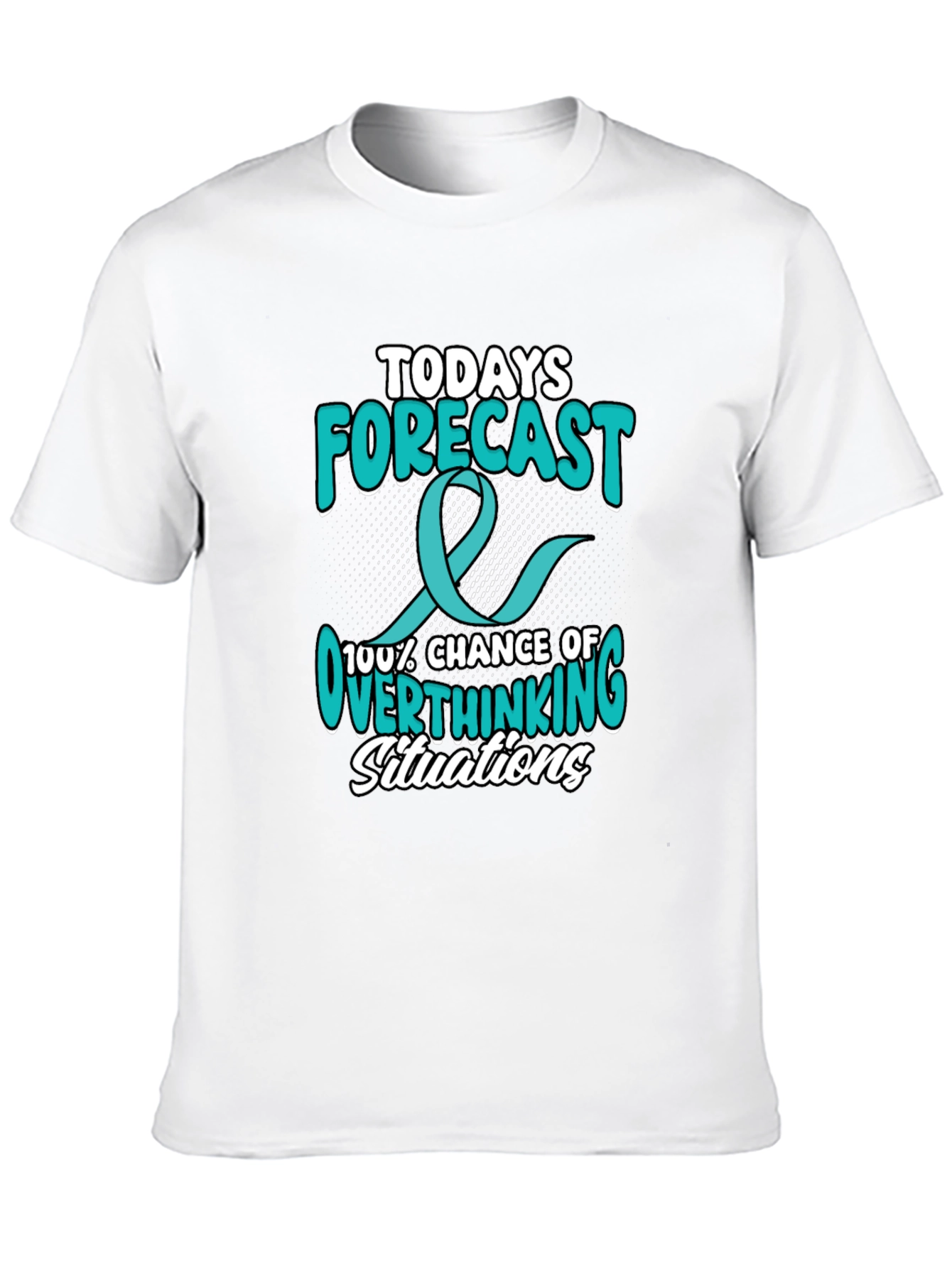 Overthinking Situation Forecast Graphic Tee