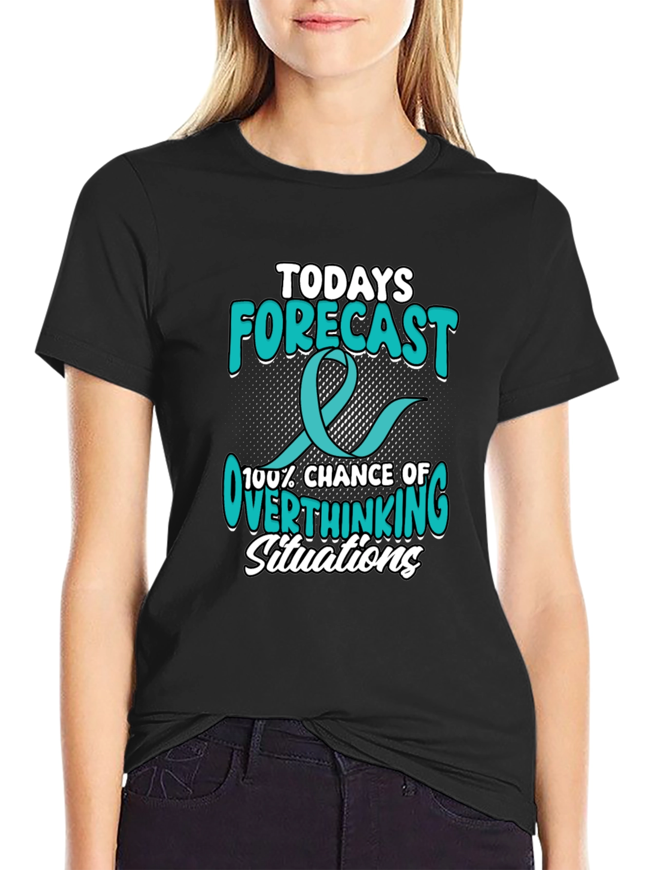 Overthinking Situation Forecast Graphic Tee