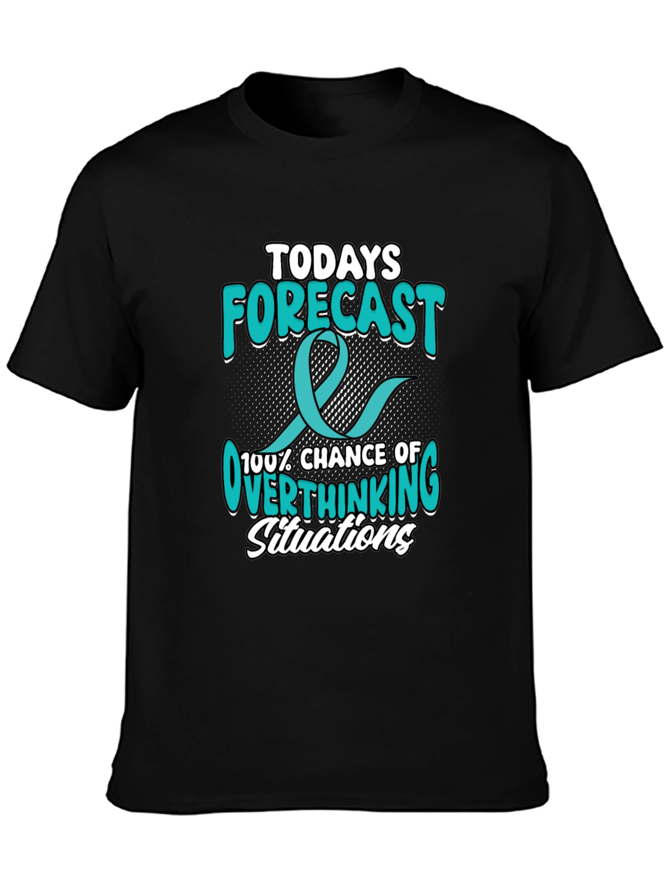 Overthinking Situation Forecast Graphic Tee