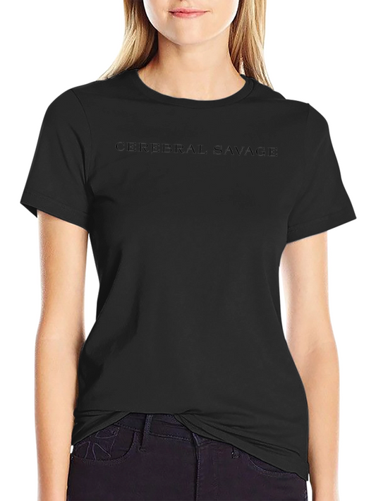 Cerebral Savage Black T-Shirt