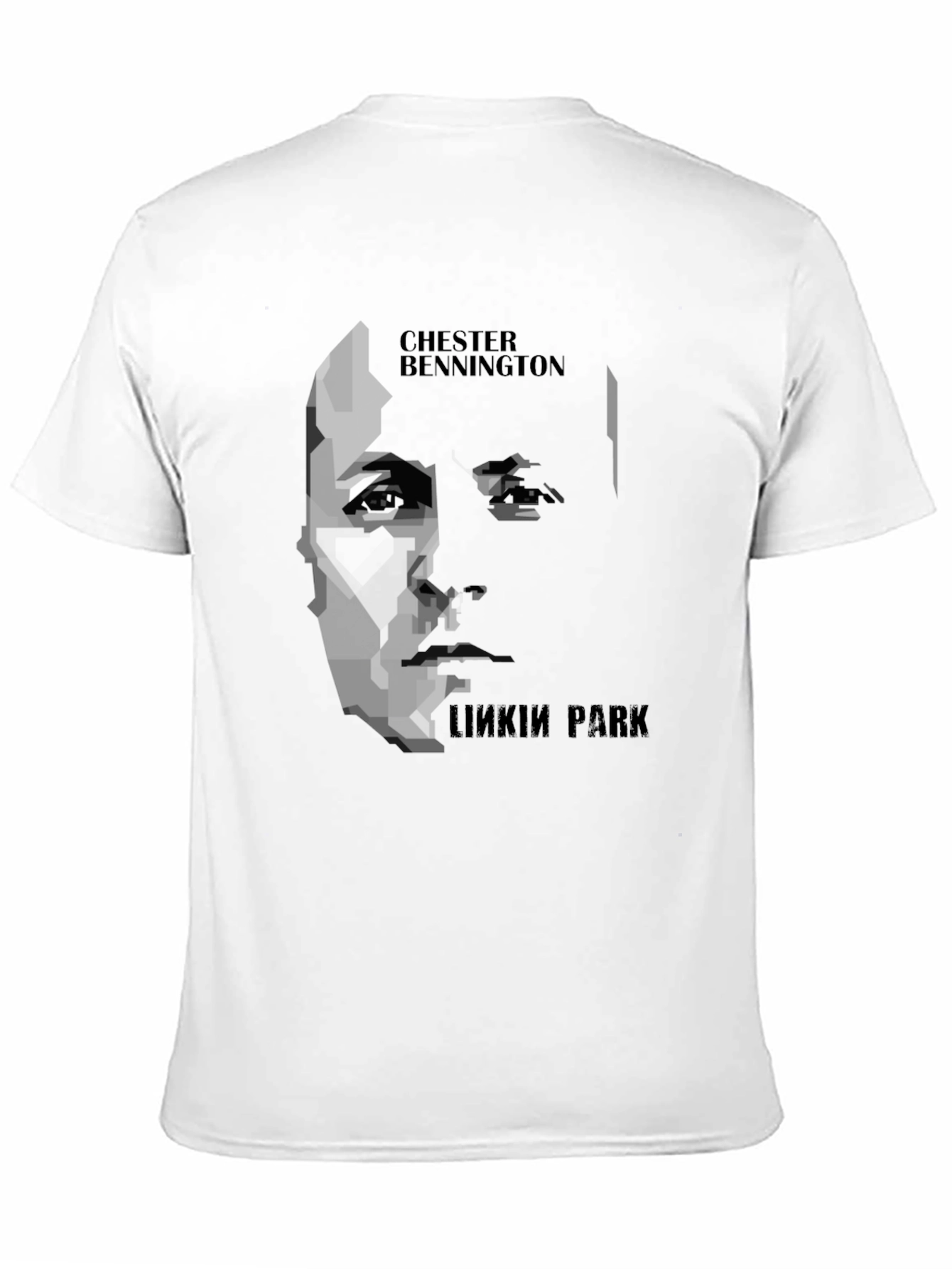 Chester Bennington Linkin Park Black Graphic T-Shirt