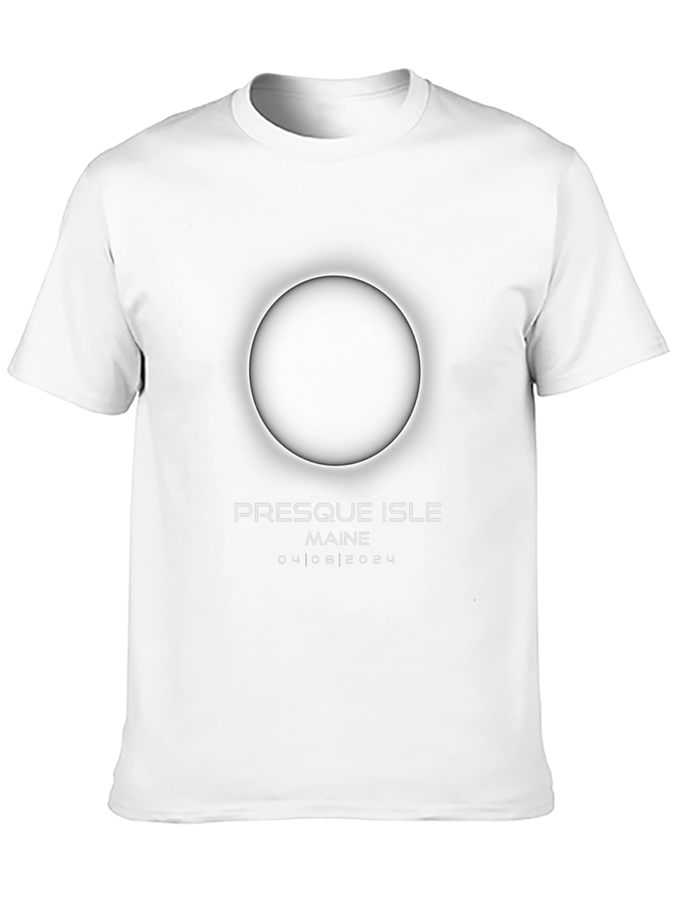 Total Solar Eclipse T-Shirt Presque Isle Maine 2024