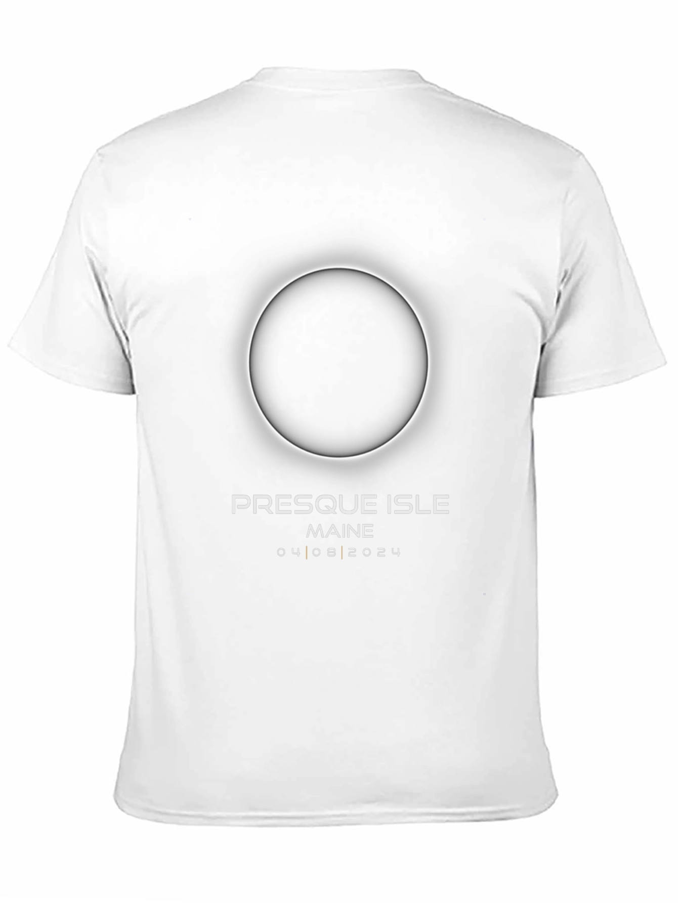 Total Solar Eclipse T-Shirt Presque Isle Maine 2024