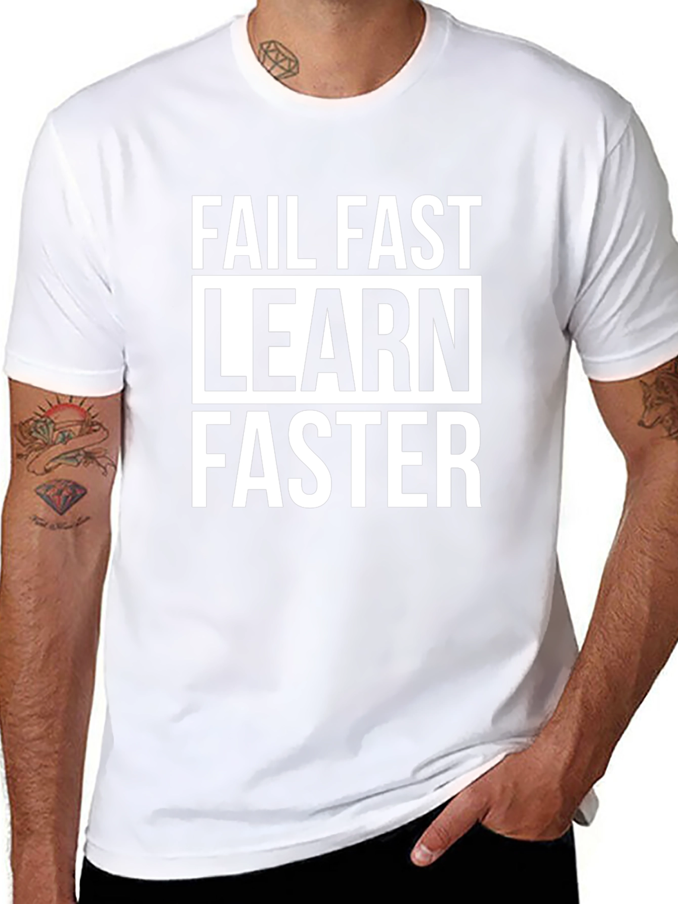 Fail Fast Learn Faster Graphic Tee