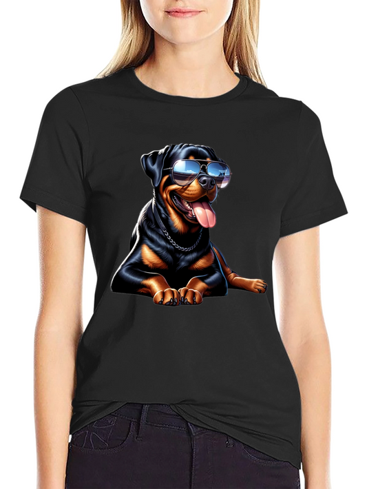 Cool Rottweiler Graphic Tee