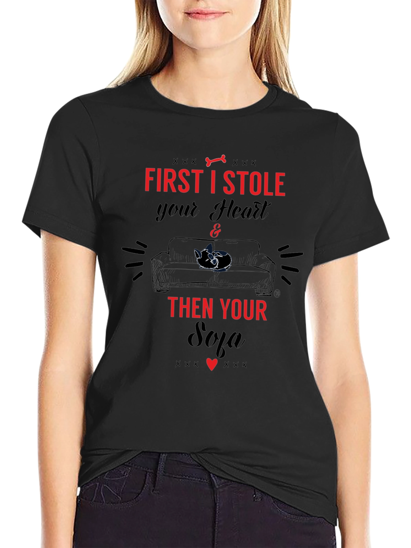 First I Stole Your Heart Dog Lover T-Shirt