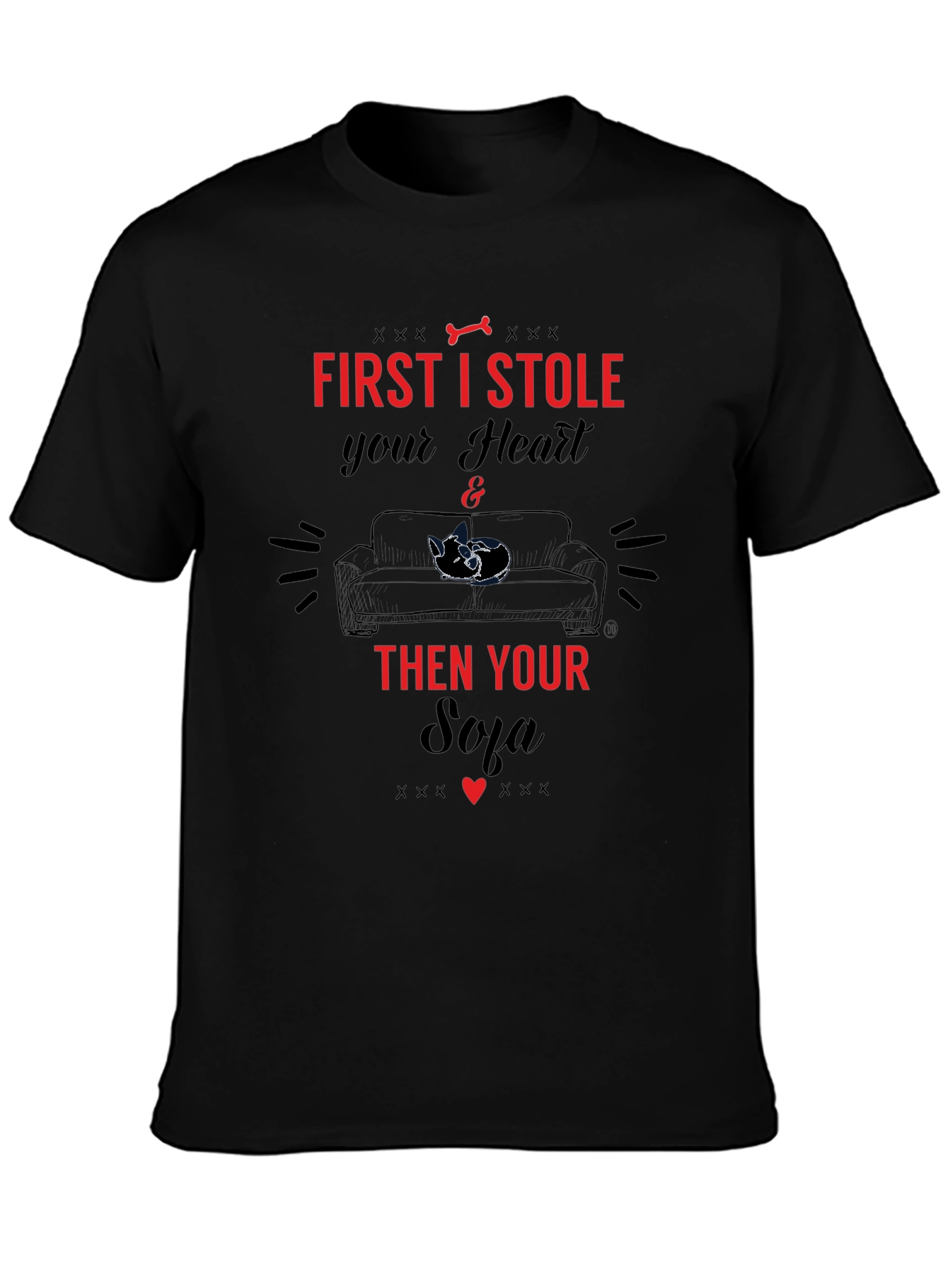 First I Stole Your Heart Dog Lover T-Shirt
