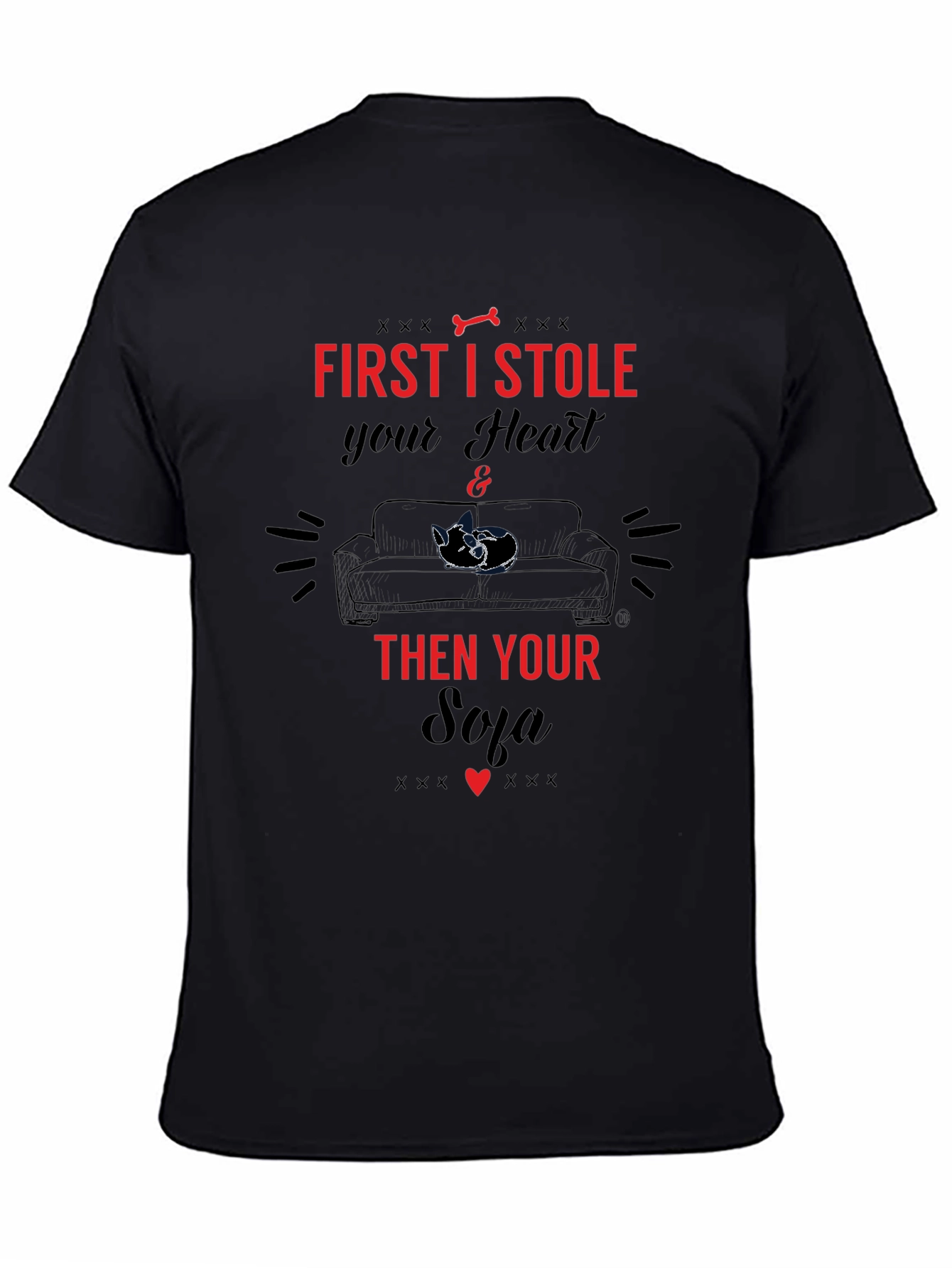 First I Stole Your Heart Dog Lover T-Shirt
