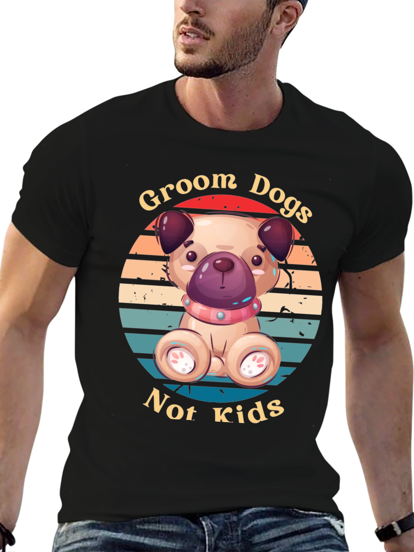 Groom Dogs Not Kids T-Shirt