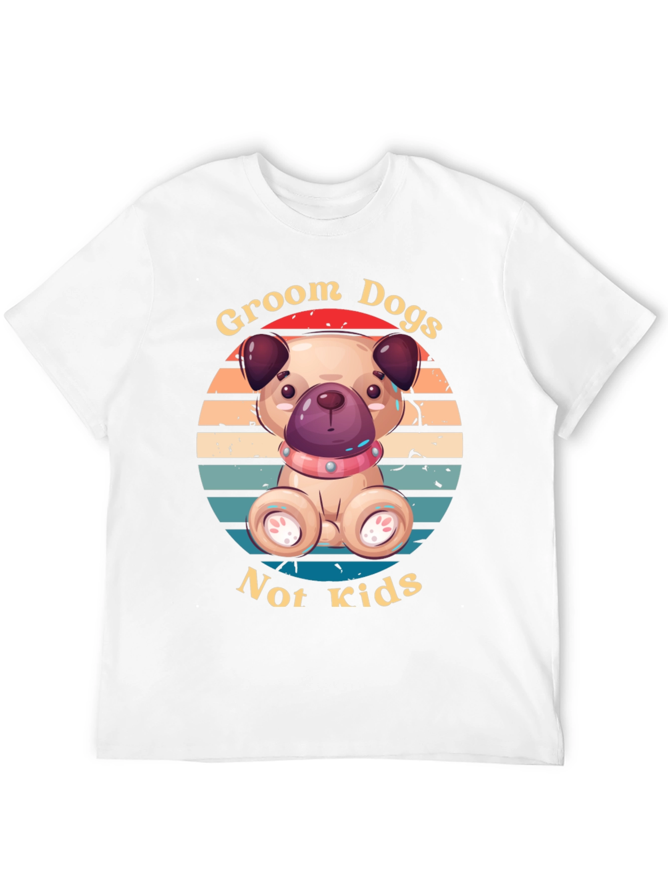 Groom Dogs Not Kids T-Shirt