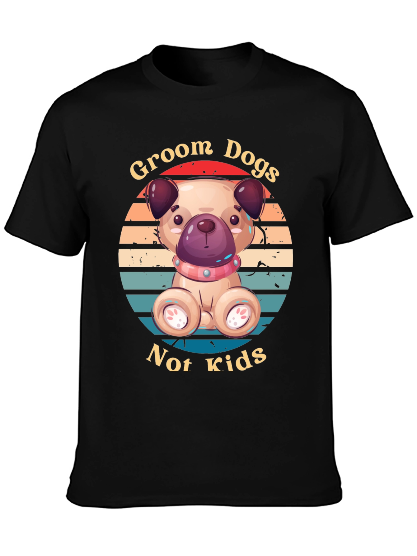 Groom Dogs Not Kids T-Shirt