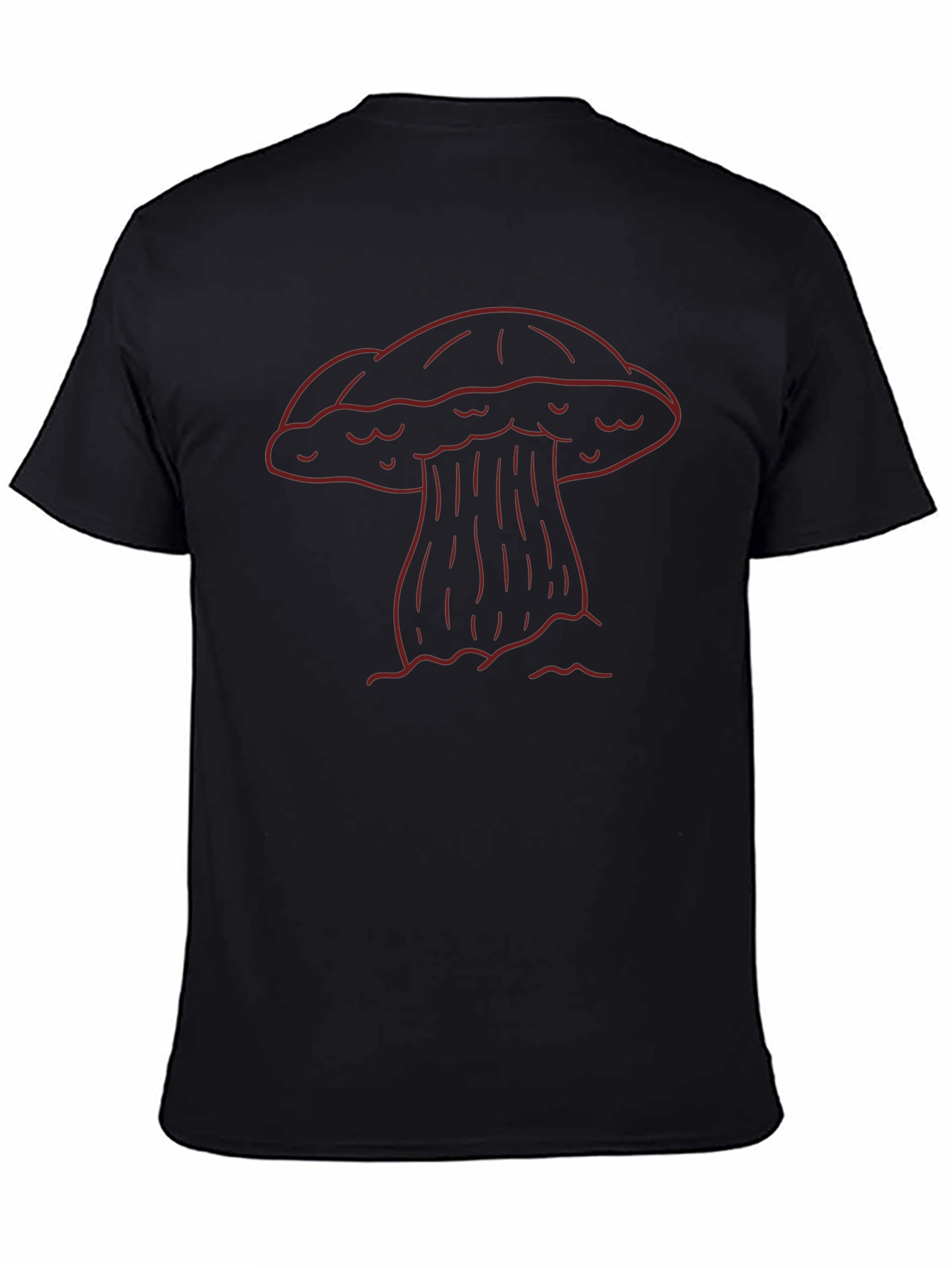Mushroom Graphic Tee - Unique Nature Design