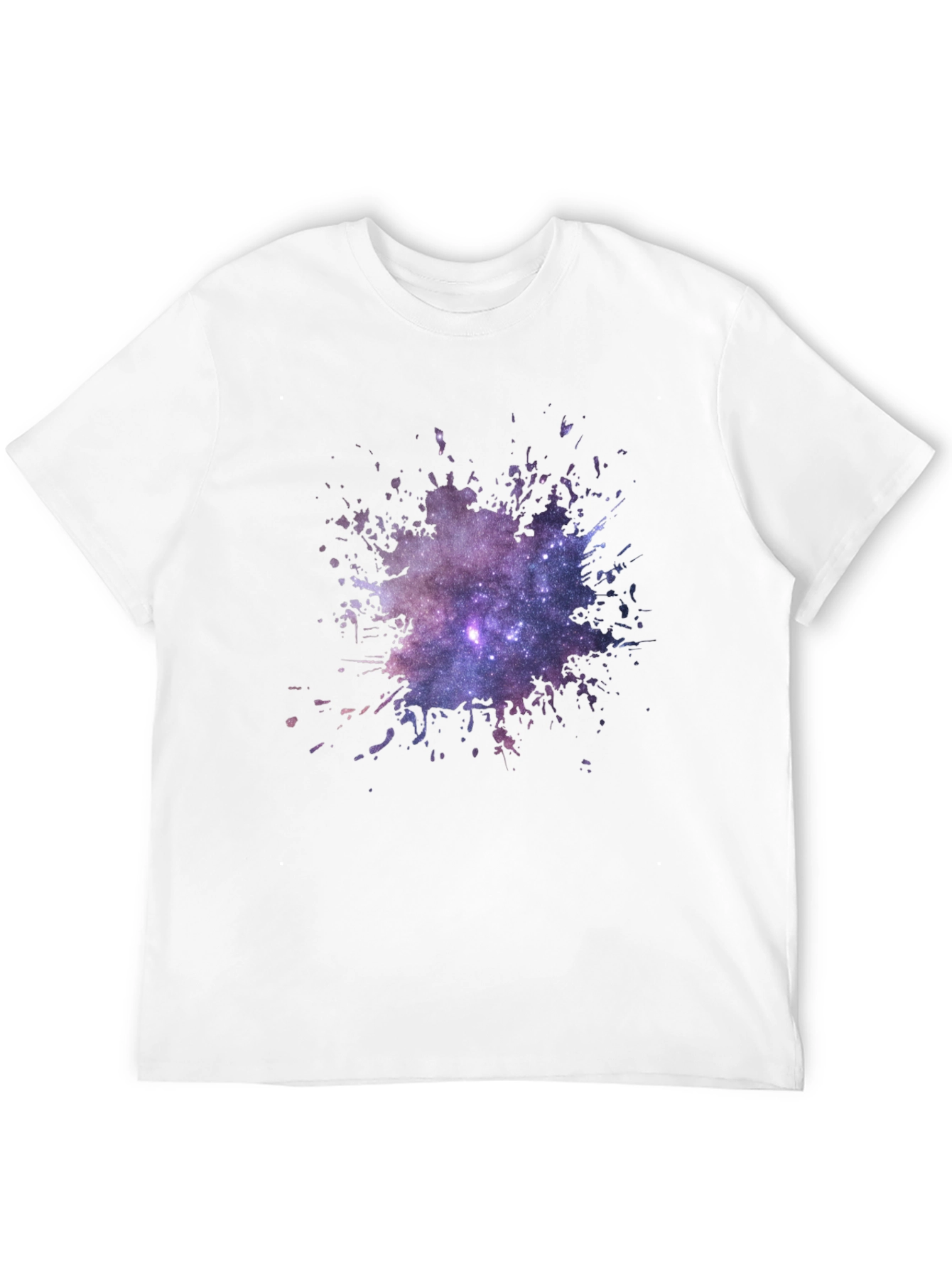 Galaxy Splash Black Tee