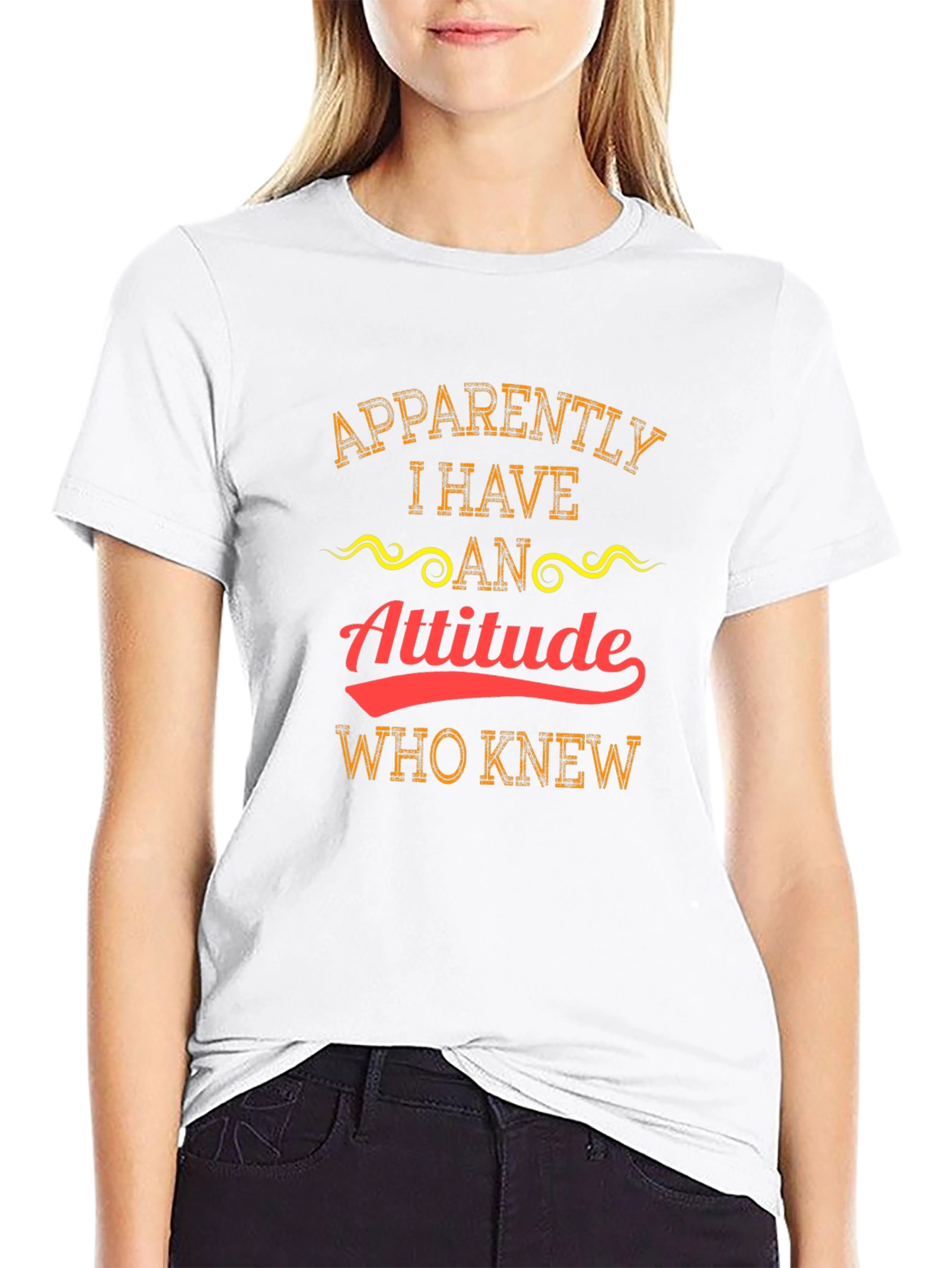 Attitude T-Shirt - Funny Graphic Tee