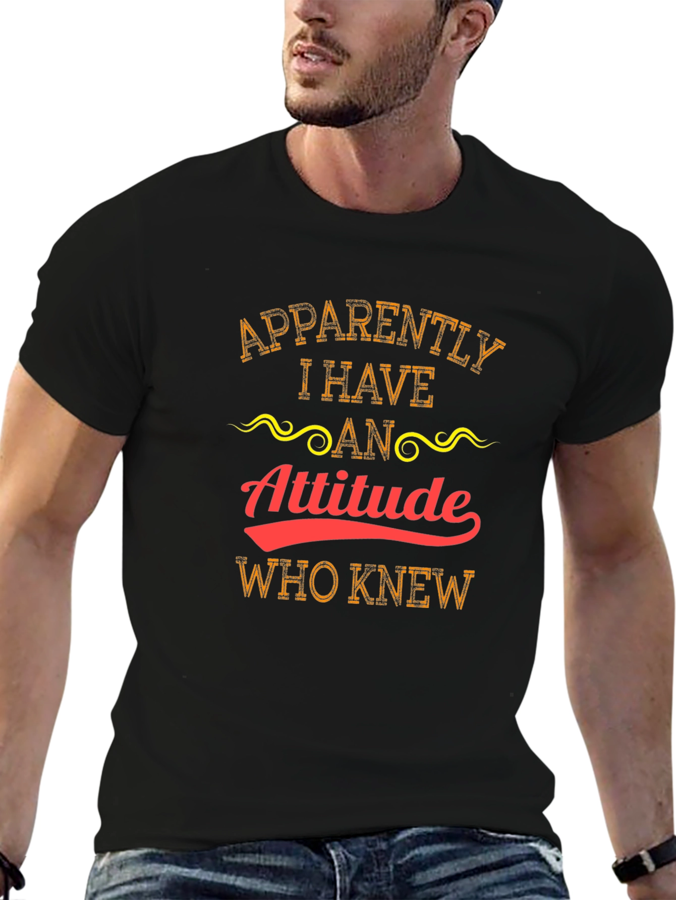 Attitude T-Shirt - Funny Graphic Tee