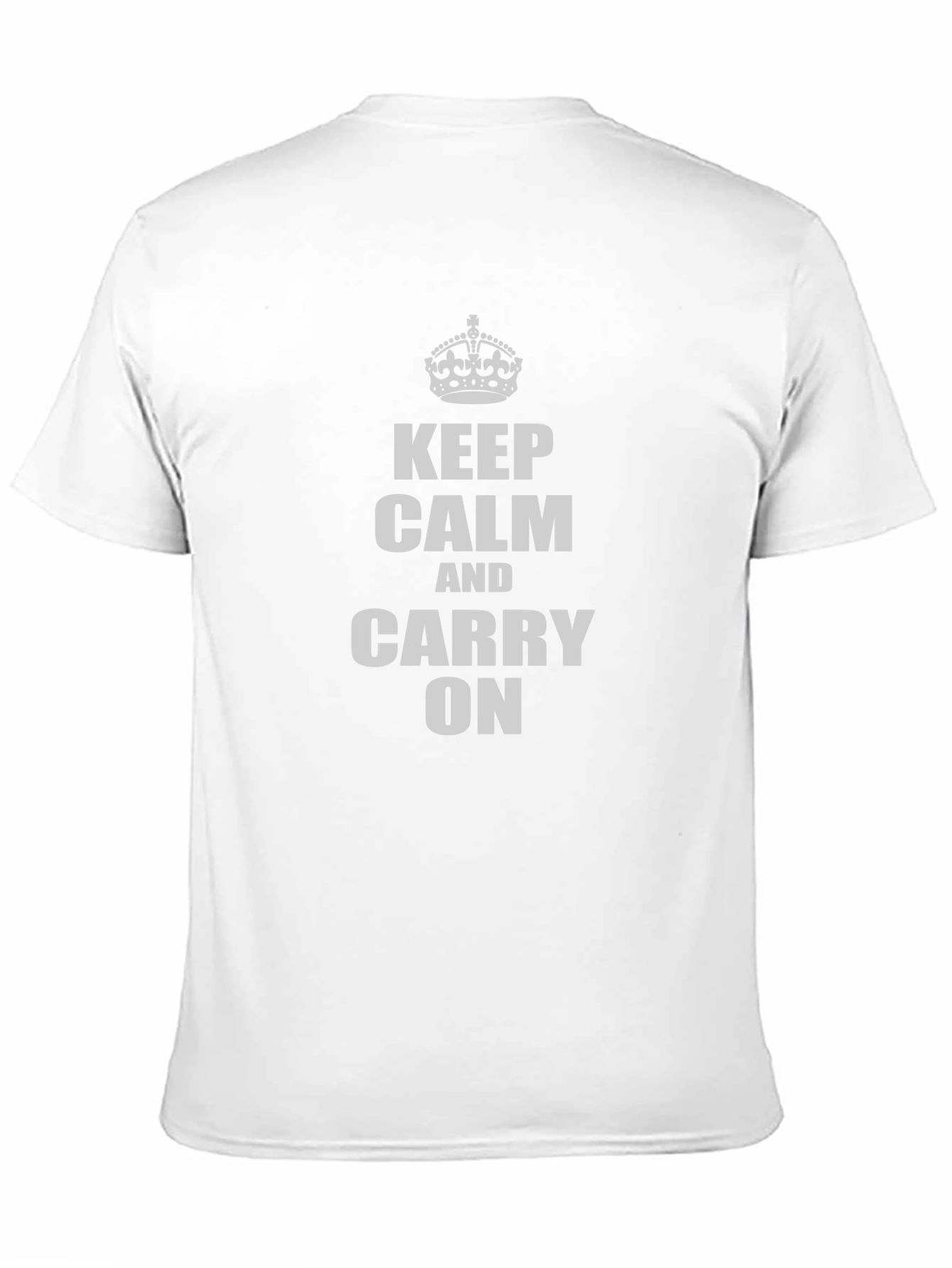 Keep Calm and Carry On T-Shirt - Classic Design