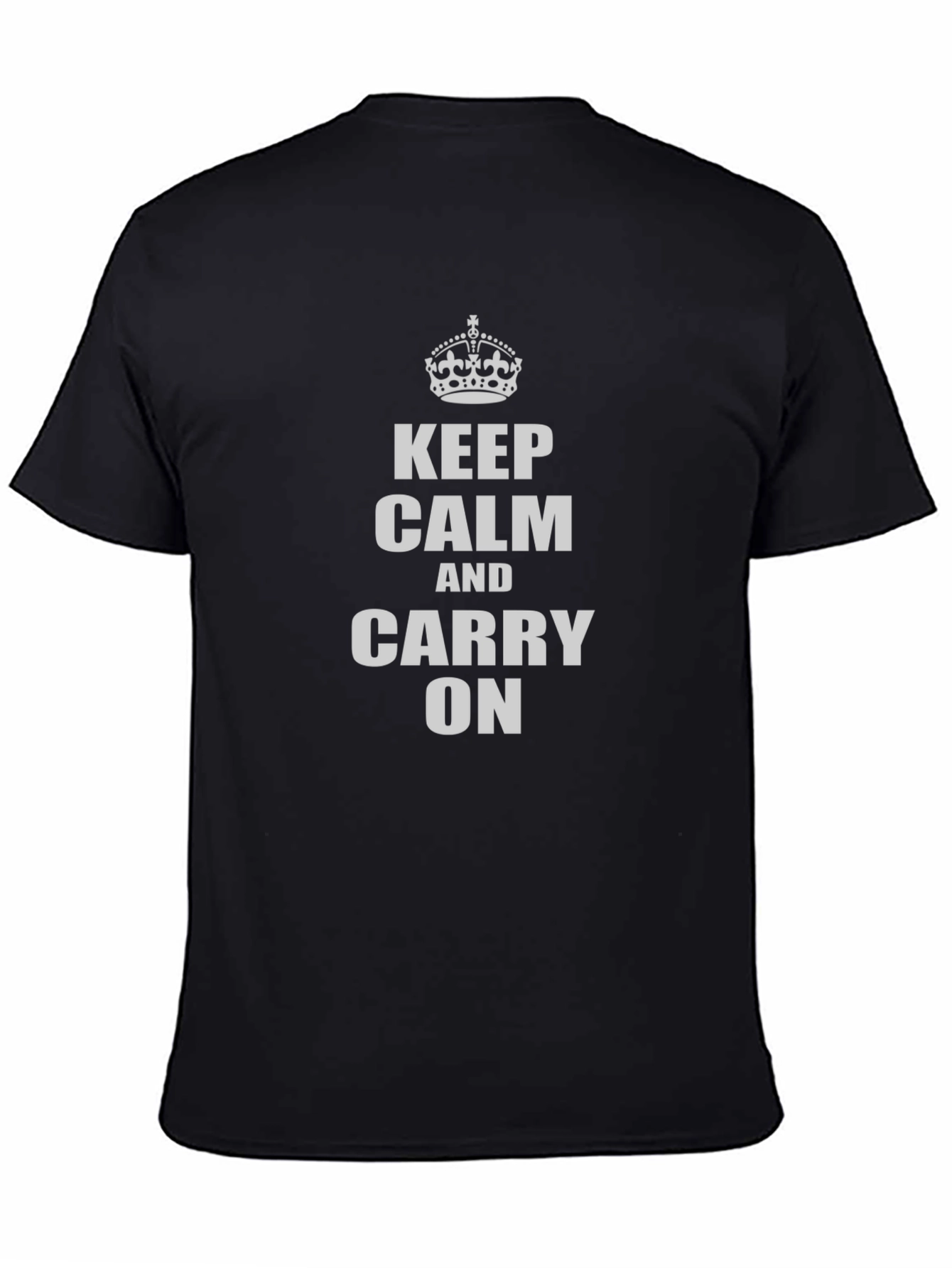Keep Calm and Carry On T-Shirt - Classic Design