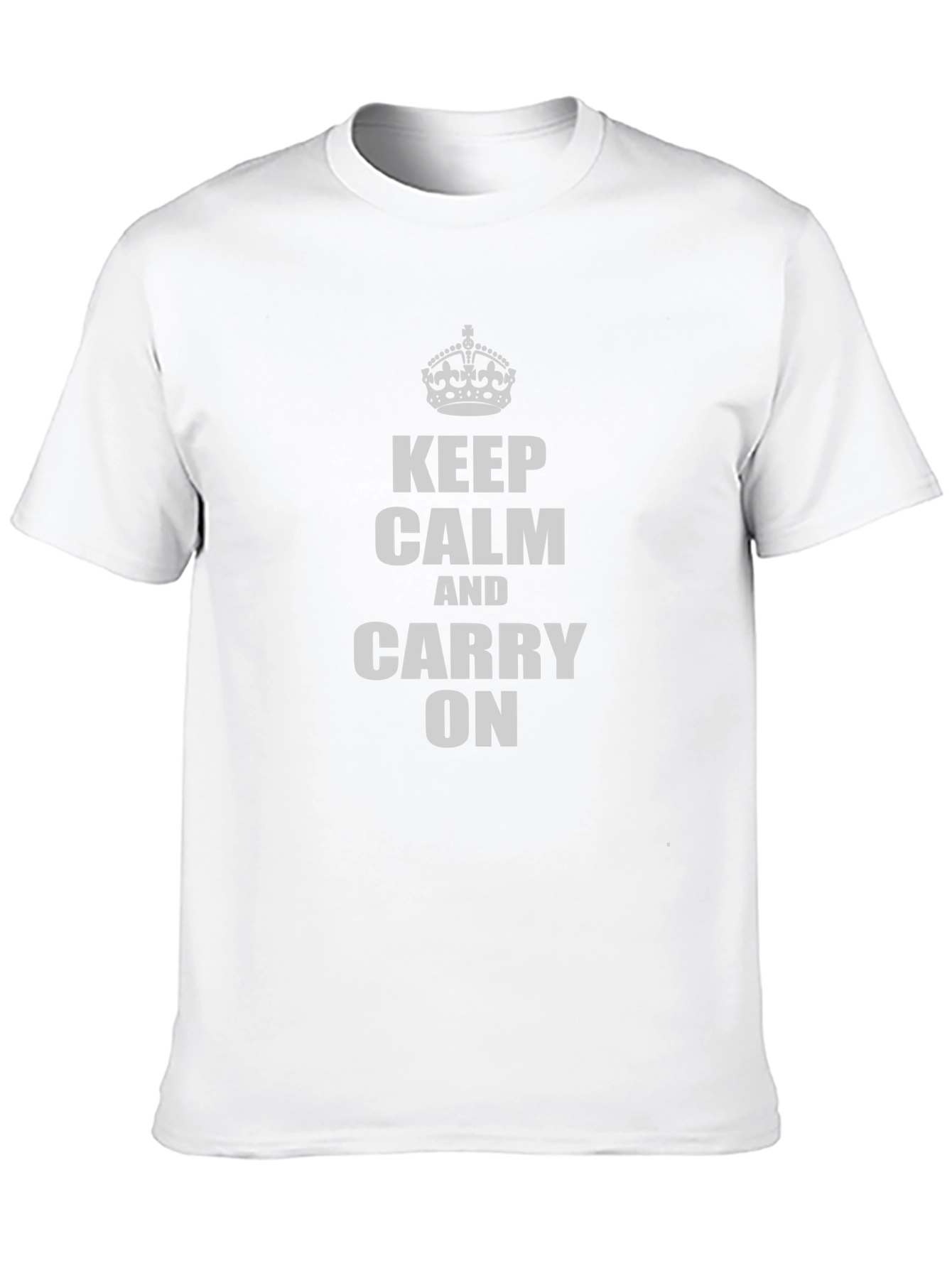 Keep Calm and Carry On T-Shirt - Classic Design