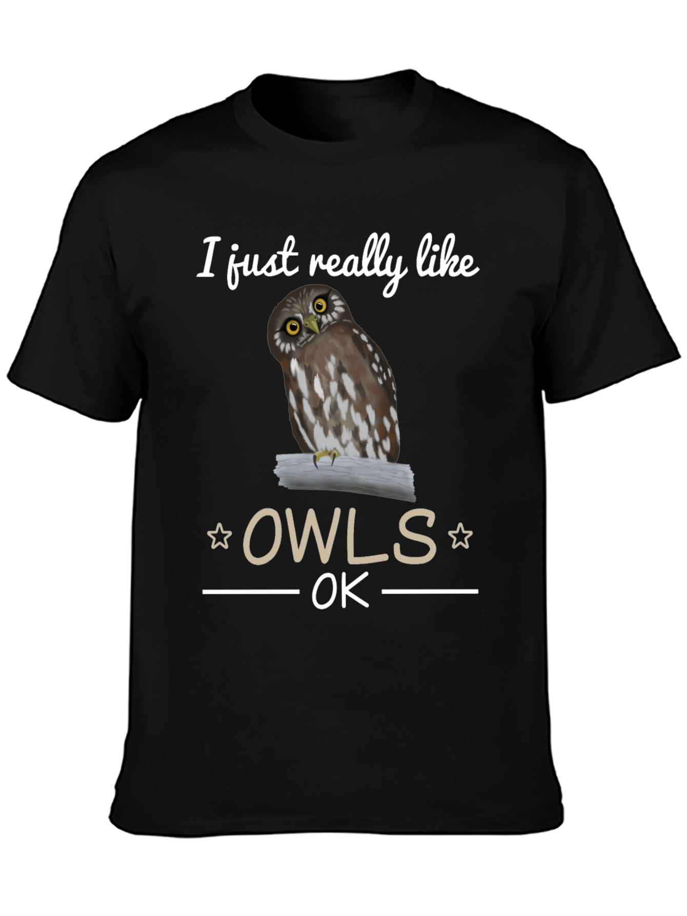 I Just Really Like Owls T-Shirt