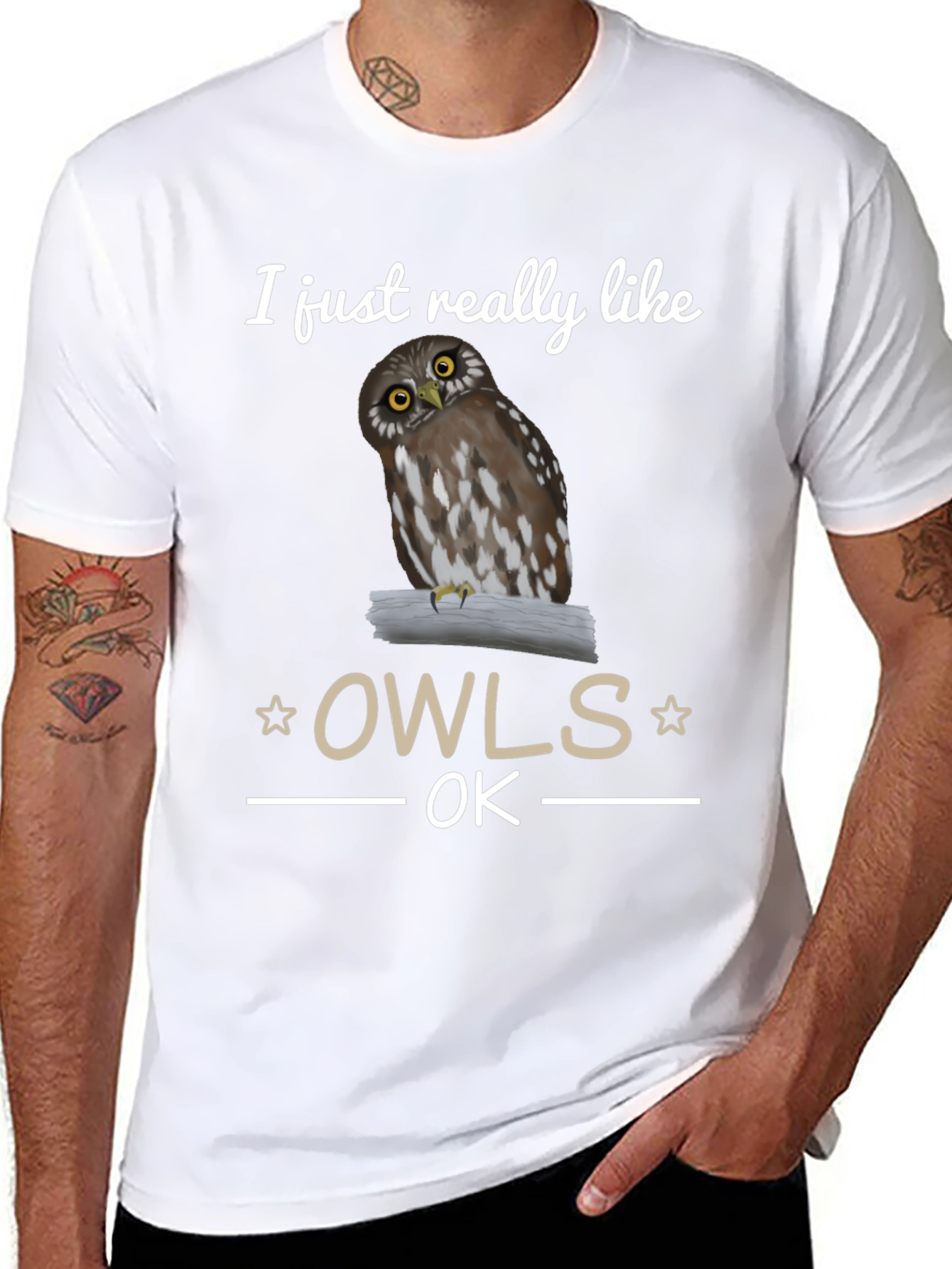 I Just Really Like Owls T-Shirt
