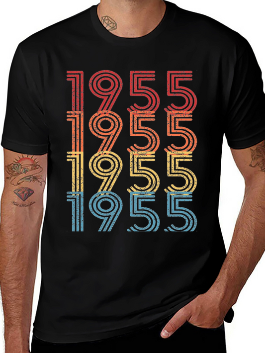 Retro 1955 Year T-Shirt - Vintage Birthday Gift