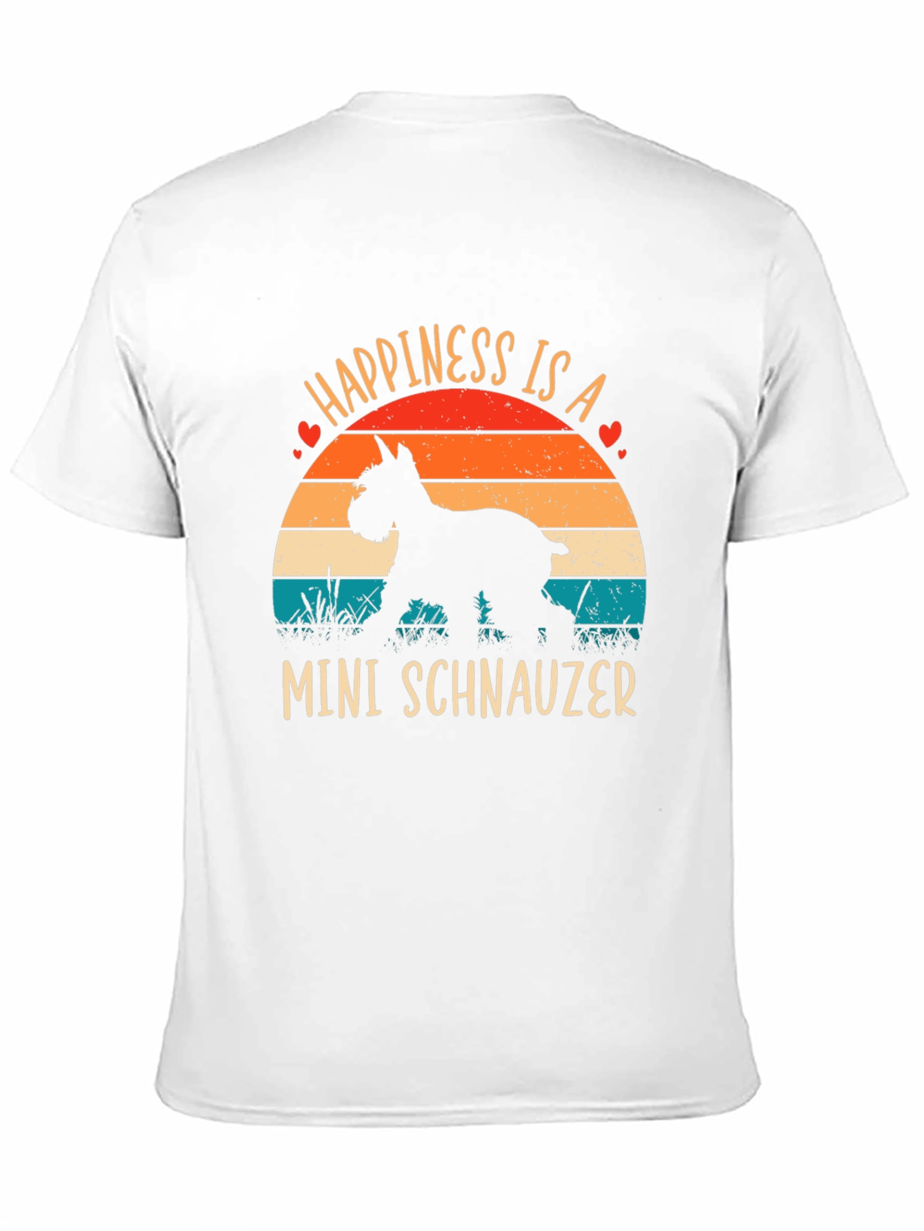 Happiness is a Mini Schnauzer T-Shirt
