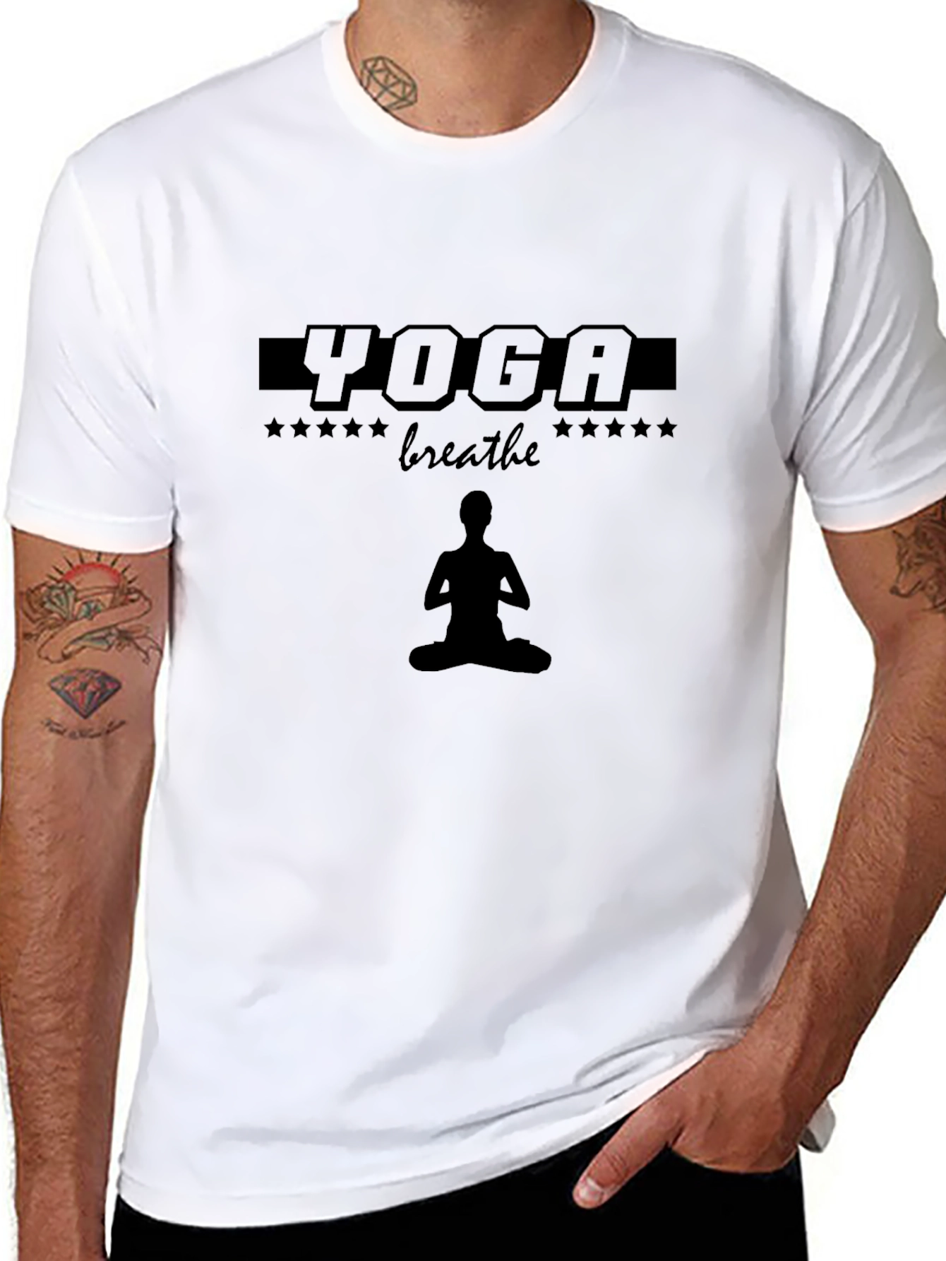 Yoga Breathe T-Shirt - Meditation Apparel