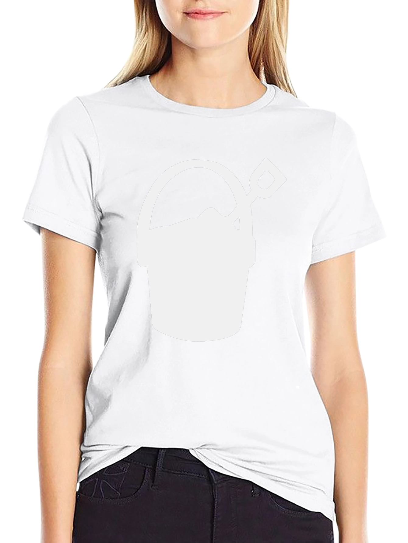 Bucket and Shovel Graphic T-Shirt