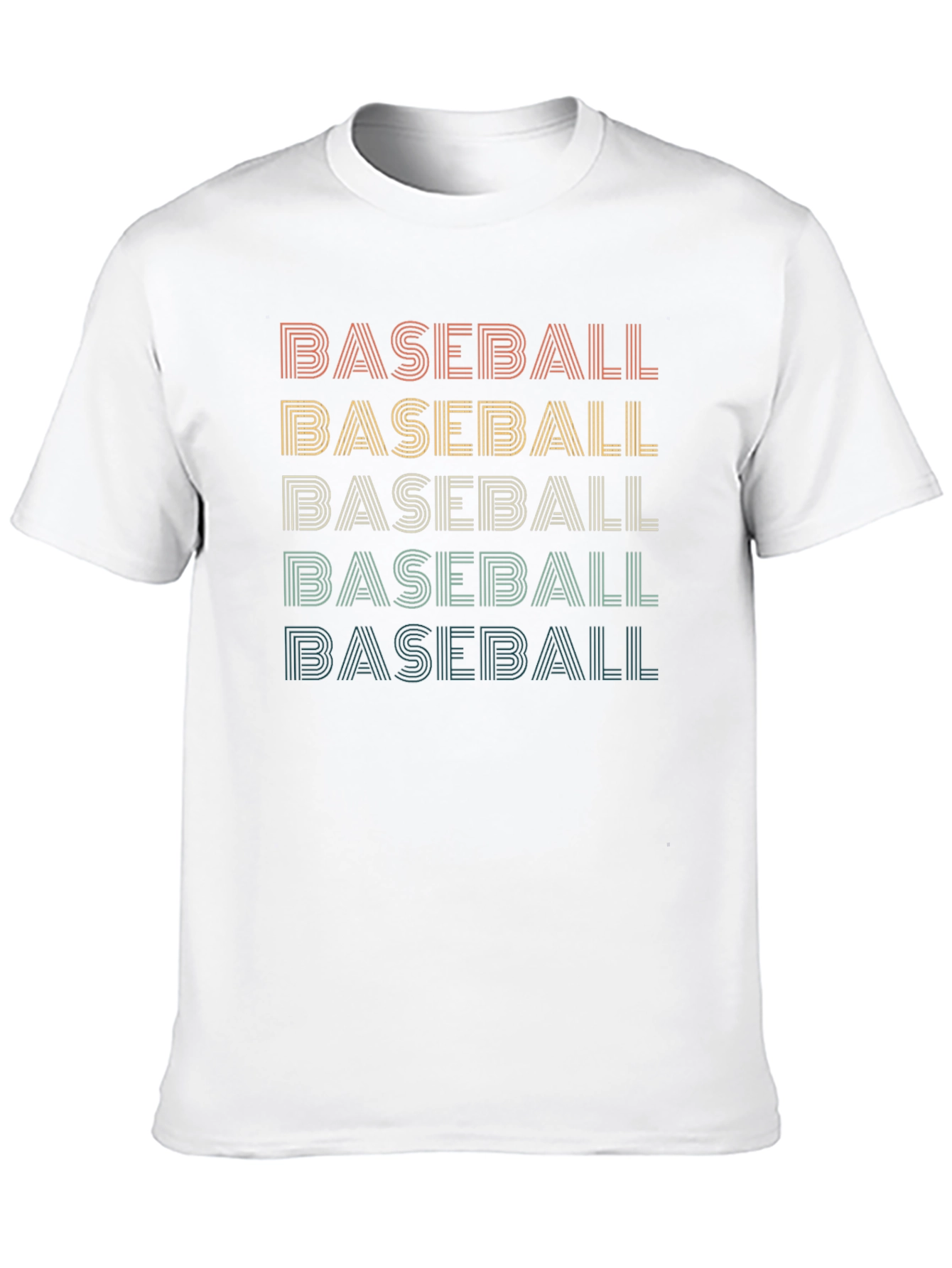 Retro Baseball Graphic Tee - Stylish Comfort