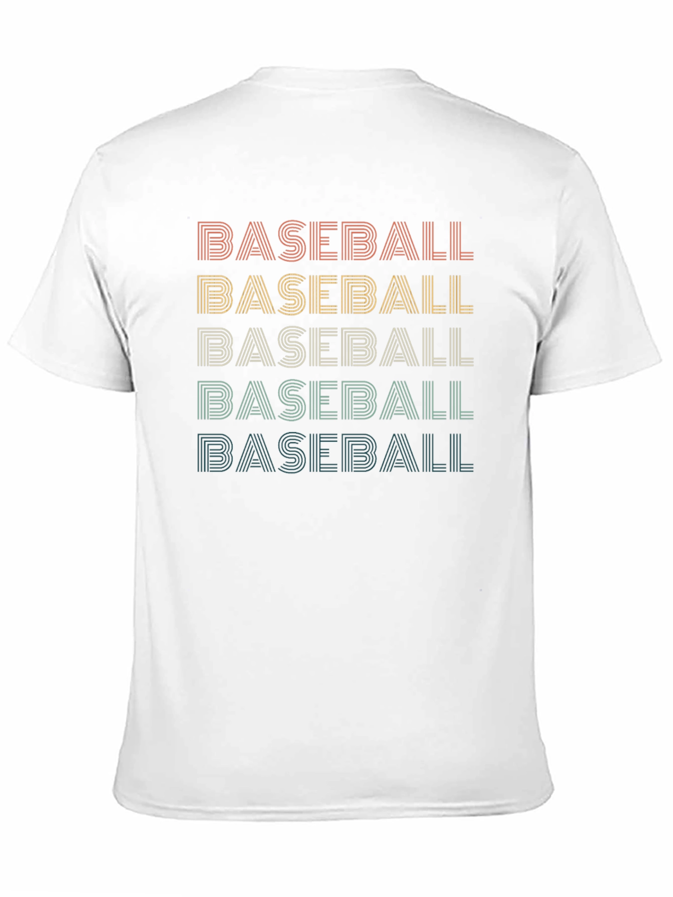 Retro Baseball Graphic Tee - Stylish Comfort
