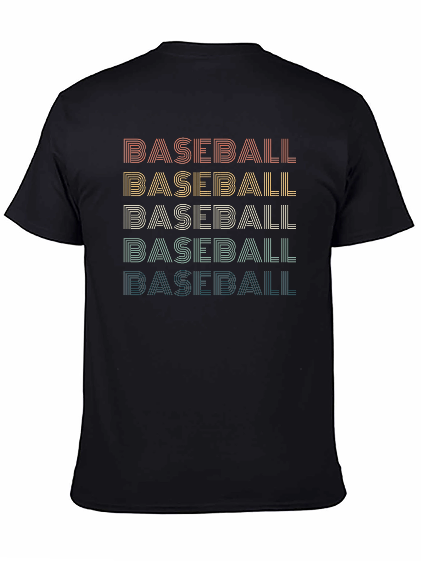 Retro Baseball Graphic Tee - Stylish Comfort