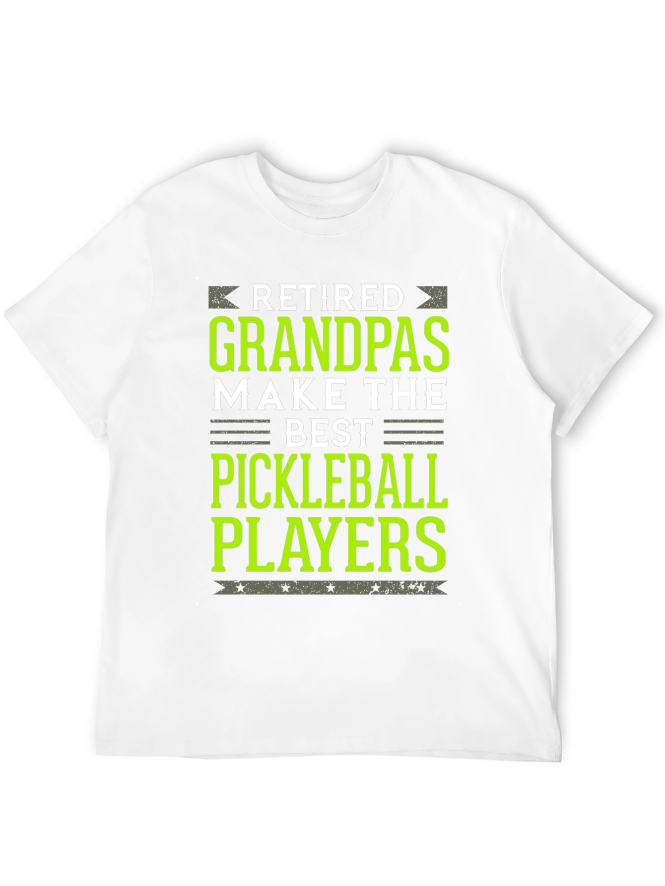 Retired Grandpas Pickleball Player Graphic Tee